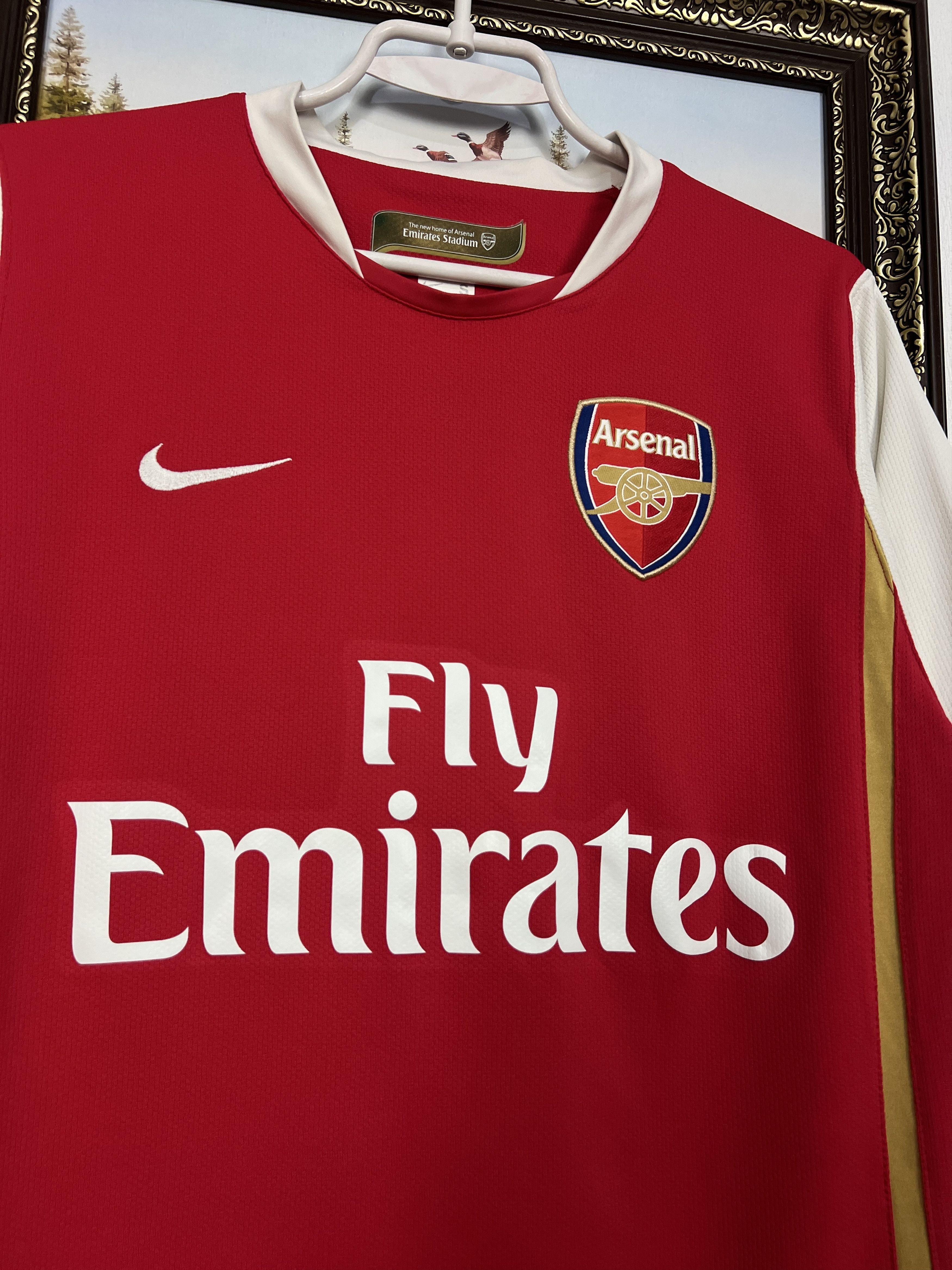Nike Arsenal Home football shirt 2006 Soccer #4 Fabregas Jersey Size US S / EU 44-46 / 1 - 3 Thumbnail