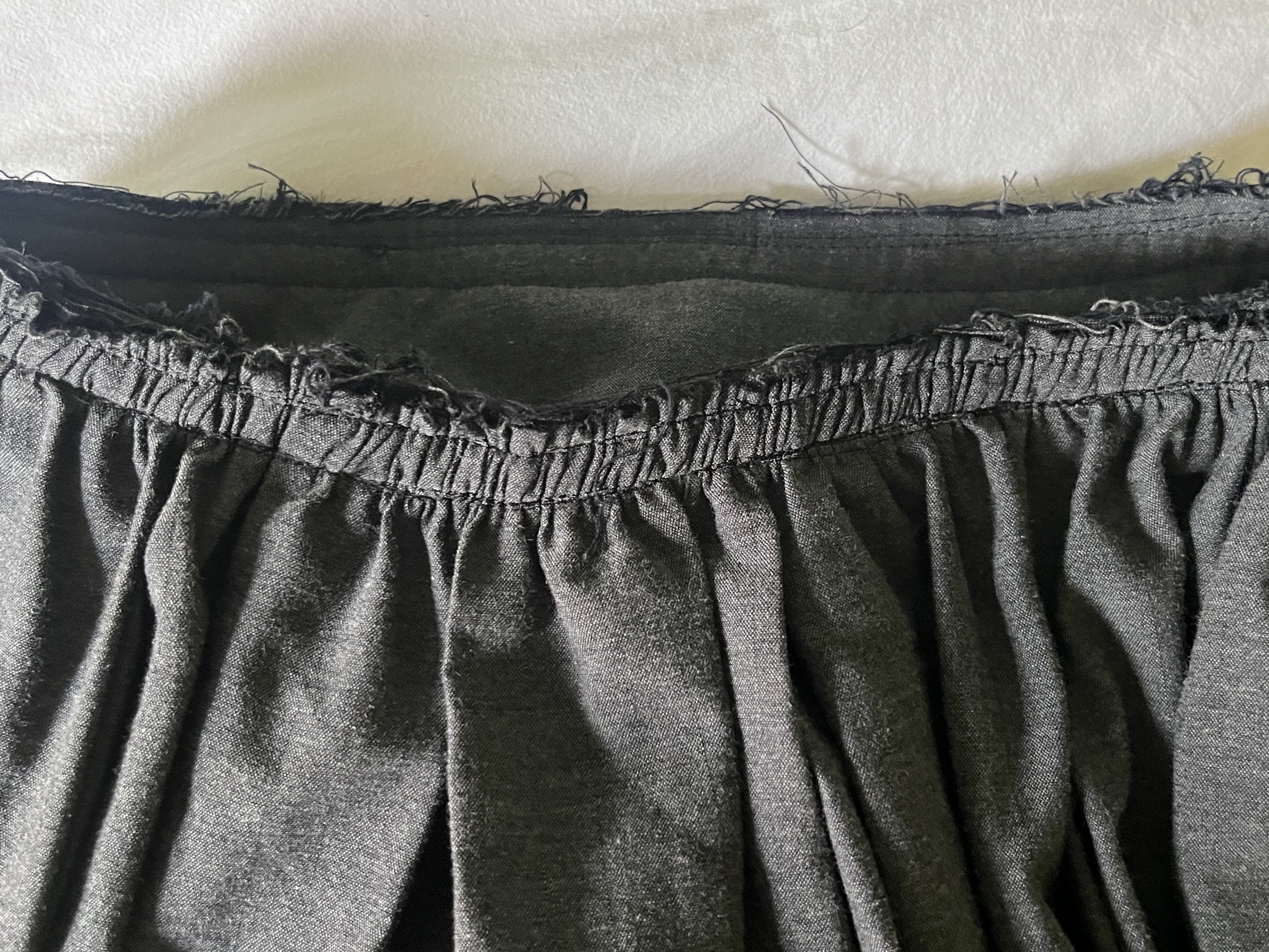 Comme des Garcons Black Full raw hem skirt Size 27" / US 4 / IT 40 - 3 Thumbnail