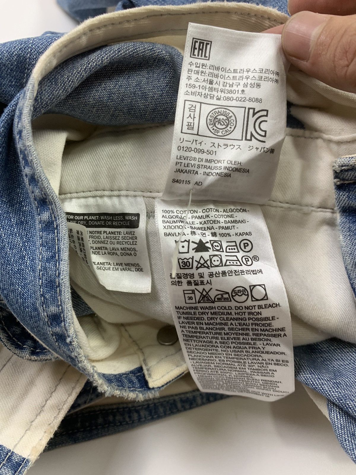 Levi's × Levi's Vintage Clothing × Vintage Overall Levis silvertab striped size XL Size US 40 / EU 56 - 11 Thumbnail