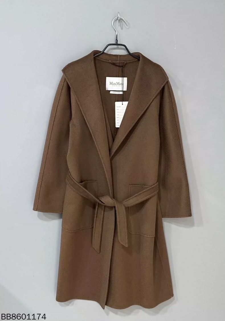Max Mara Max Mara Brown cashmere coat Size S / US 4 / IT 40 - 2 Thumbnail