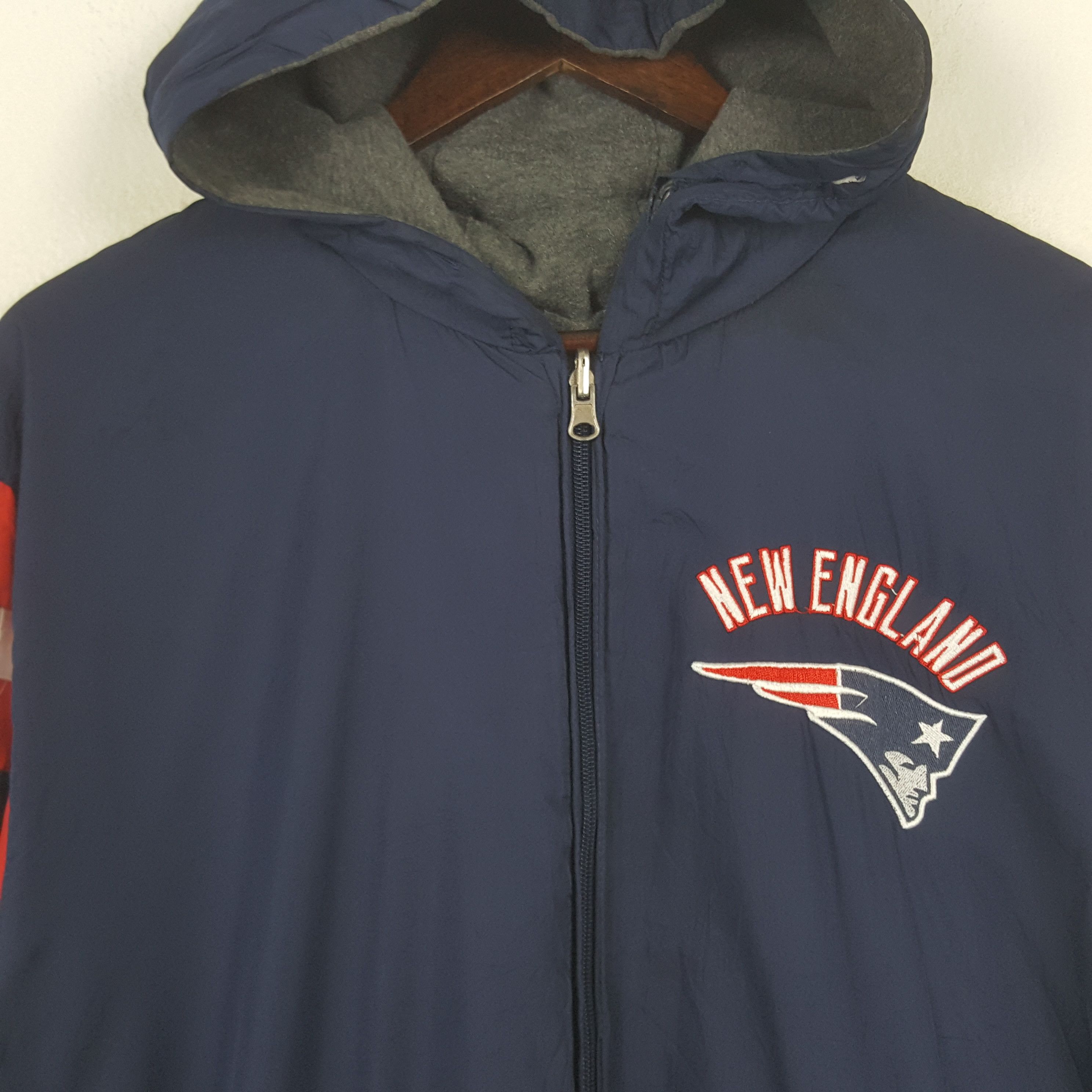 NFL × Vintage Vintage New England Patriots Reversible Hoodies Size US XL / EU 56 / 4 - 2 Thumbnail