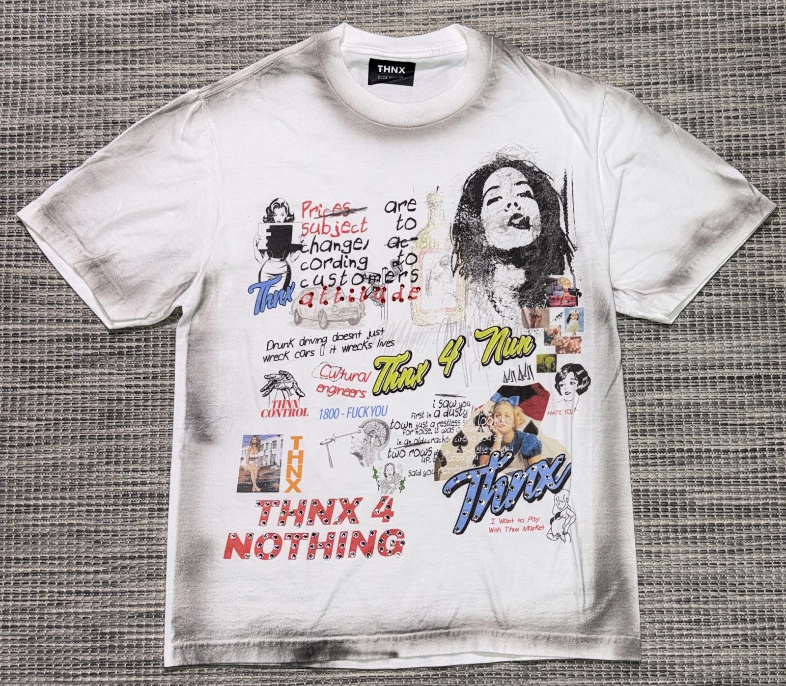 Other Thnx For Nothing Thnx Stone Market Tee Size US S / EU 44-46 / 1 - 1 Thumbnail