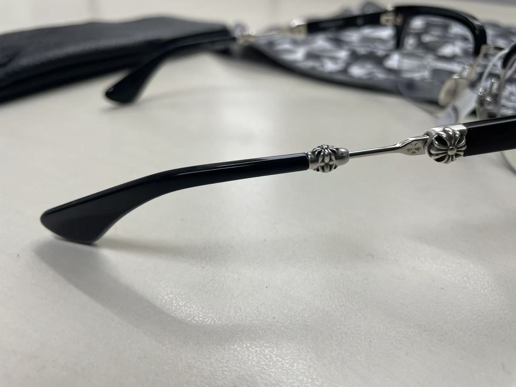 Chrome Hearts Chrome Hearts Evagilist Glasses Frame Size ONE SIZE - 12 Thumbnail
