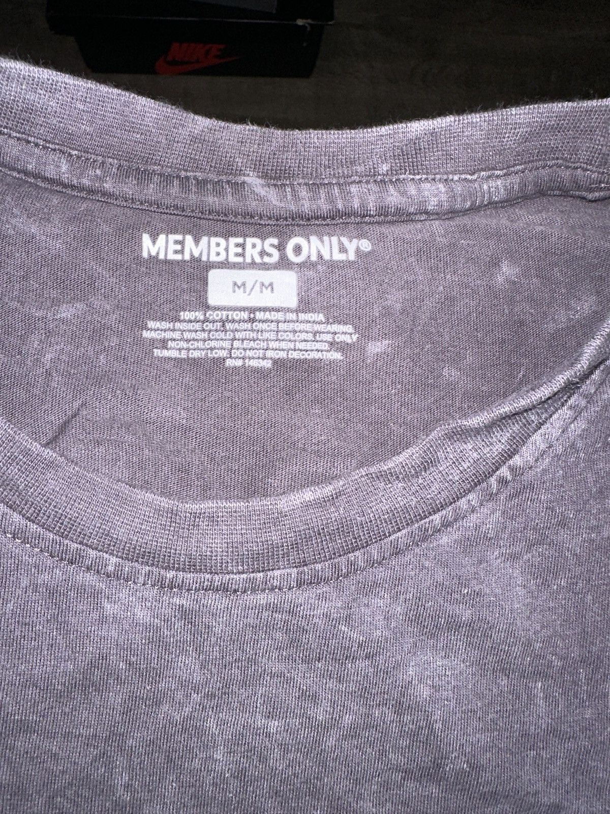 Band Tees × Members Only MEMBERS ONLY DARK MELODY TOUR TEE Size US M / EU 48-50 / 2 - 10 Thumbnail