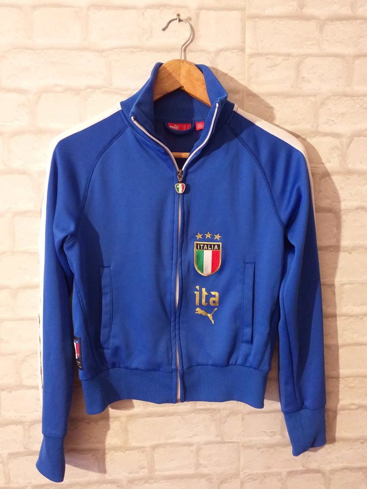 Puma Italy National Football Team Sweater 2004-2005 S Size S / US 4 / IT 40 - 1 Thumbnail