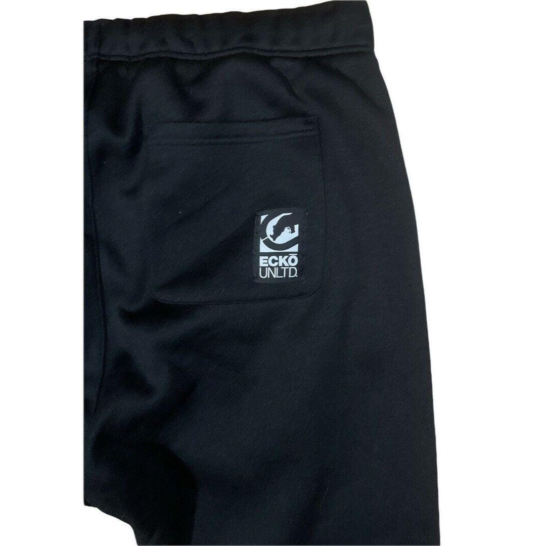 Ecko Unltd. Ecko Unltd Logo Jogger Large Black NWOT with Pockets Size US 34 / EU 50 - 7 Thumbnail