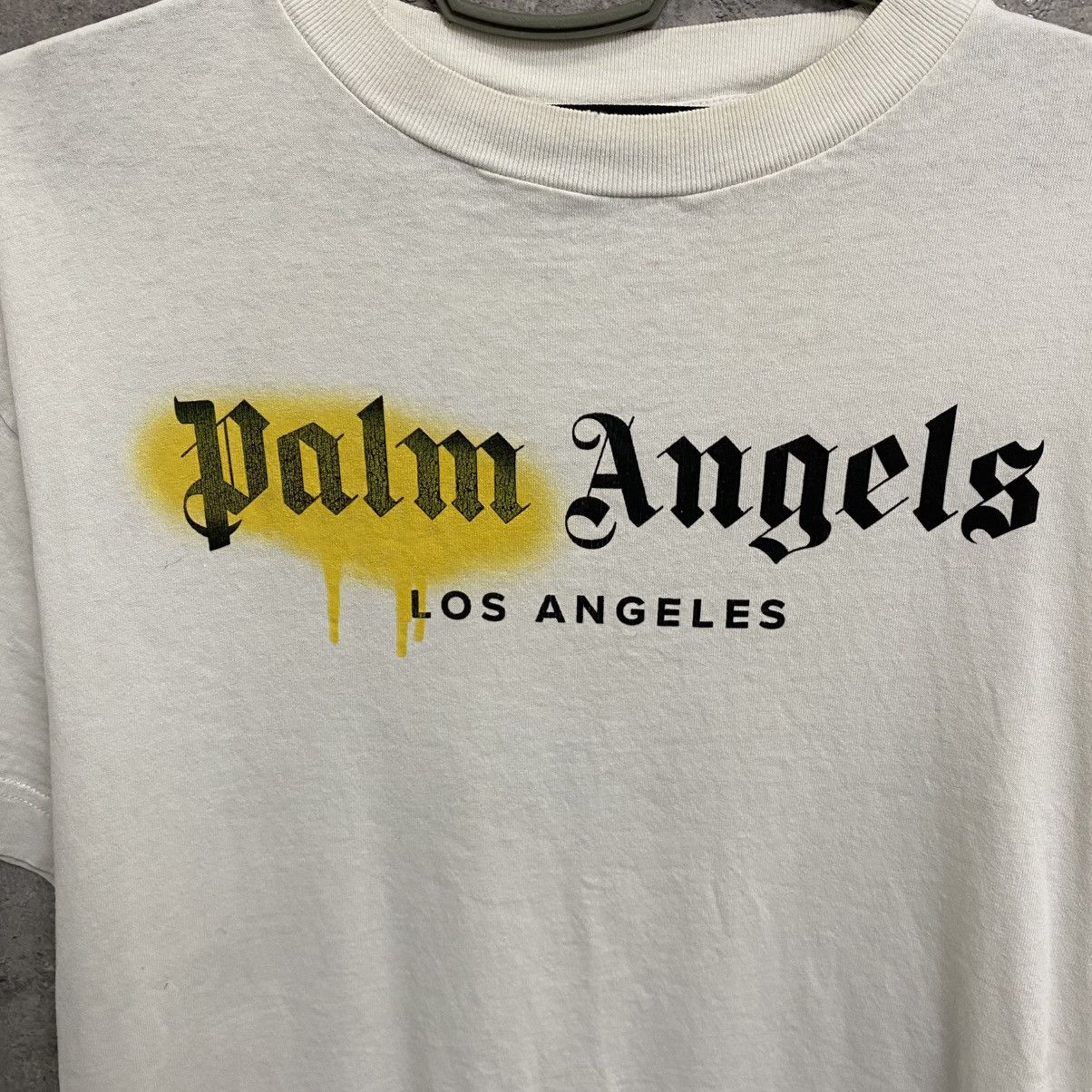 Palm Angels Palm Angels T-Shirt Spay Big Logo Los Angeles Size US M / EU 48-50 / 2 - 5 Thumbnail