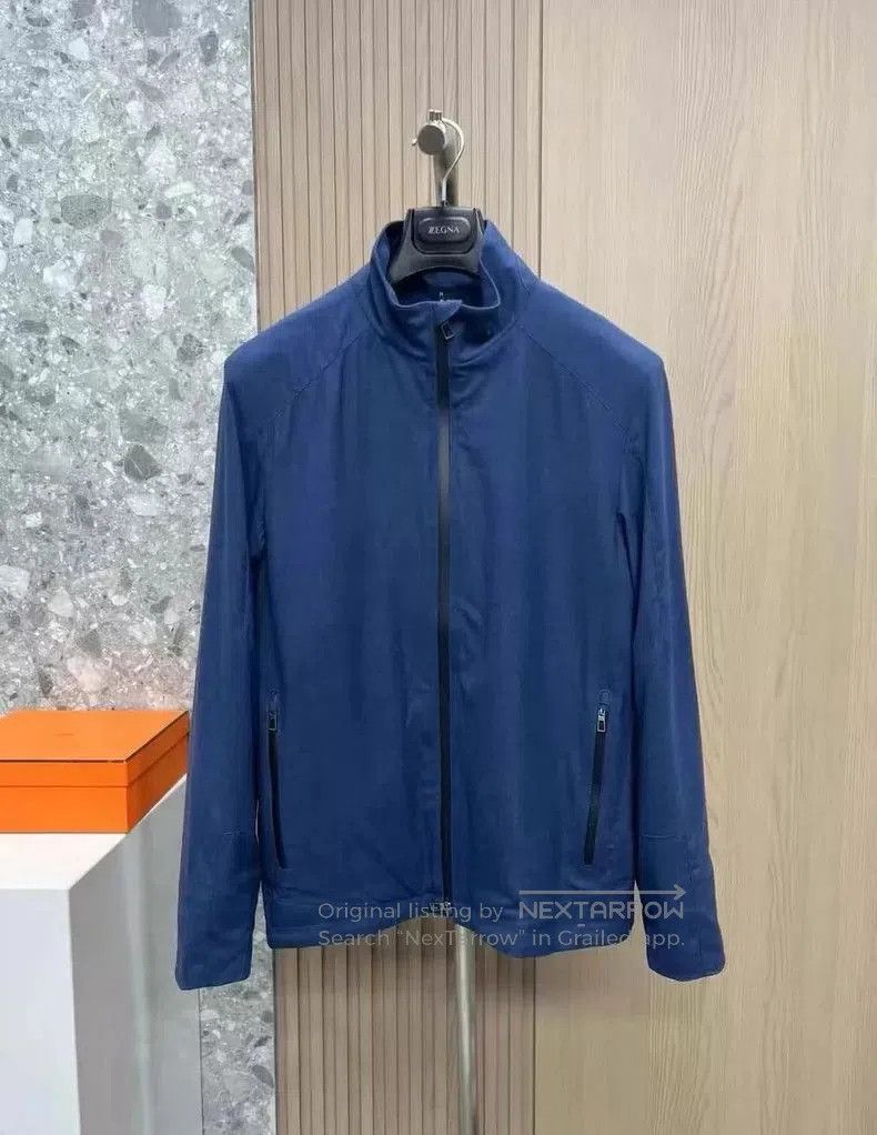 Loro Piana Loro Piana 12 Micron Wool Bomber Jacket. Size US XXL / EU 58 / 5 - 2 Thumbnail