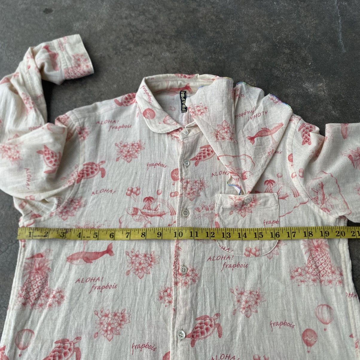 Frapbois Frapbois Issey Miyake Aloha Print Unique Ruffled Pocket Size XS / US 0-2 / IT 36-38 - 19 Thumbnail