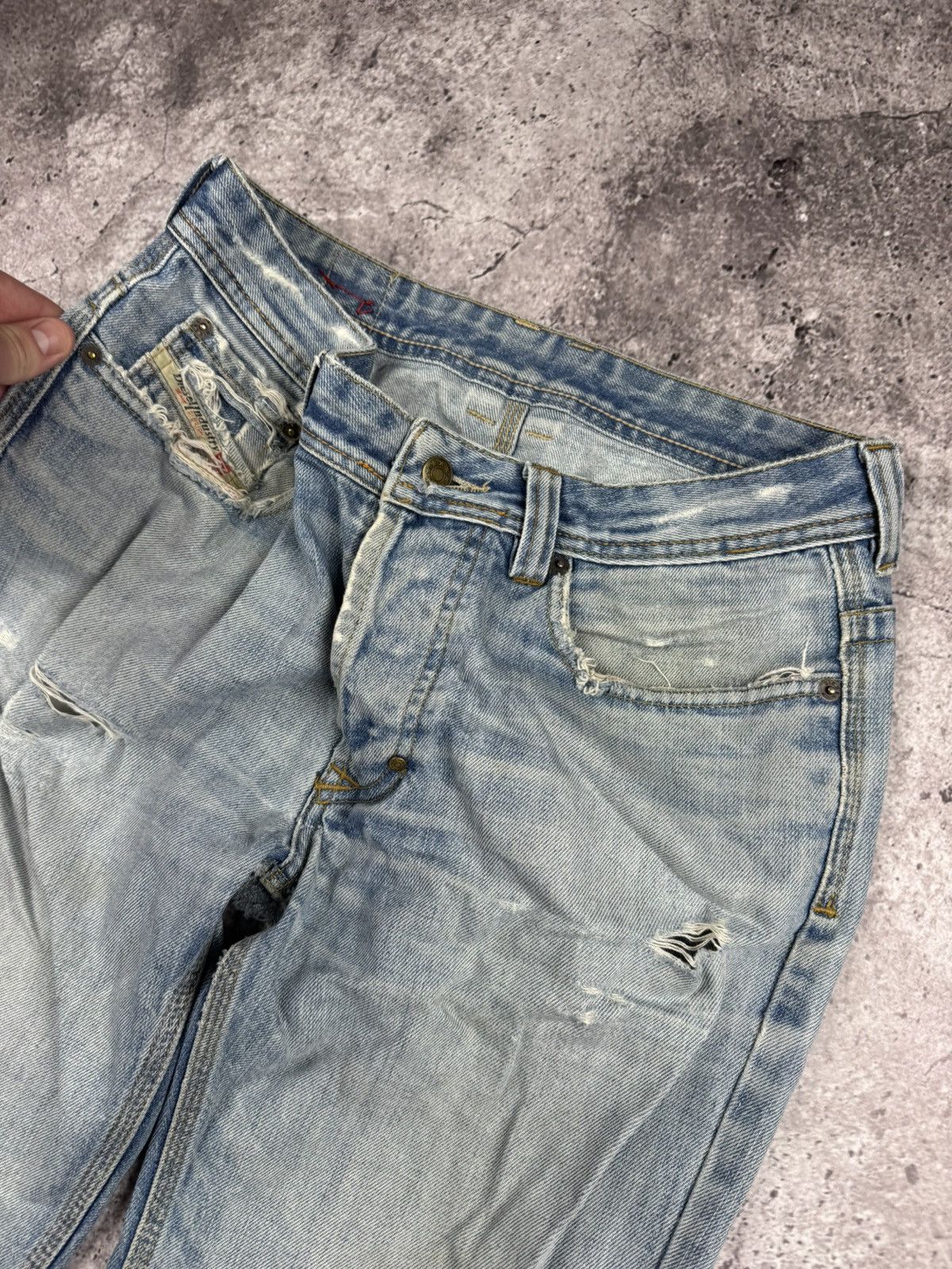 Hysteric Glamour × If Six Was Nine × Le Grande Bleu (L.G.B.) CRAZY FLARED DIESEL JEANS If Six Was Nine japanese style Size US 31 - 14 Thumbnail