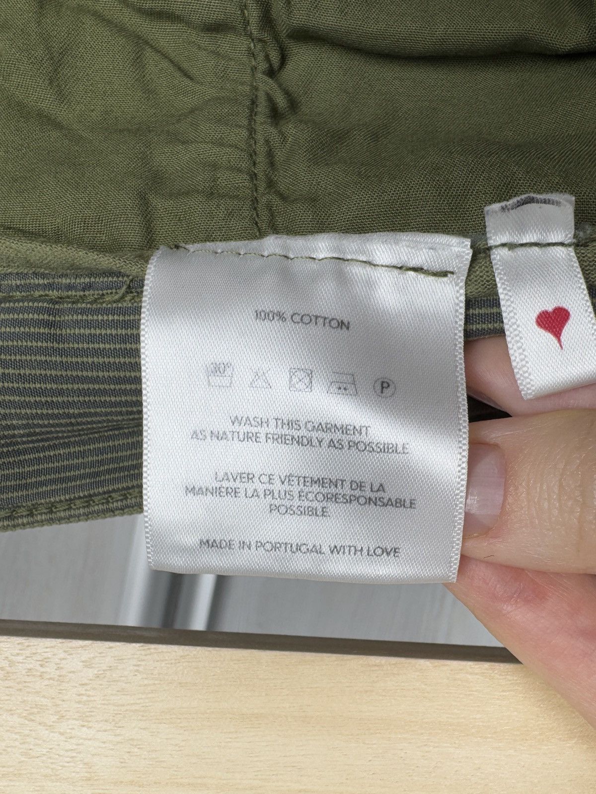 Homecore Homecore khaki green cotton chino pants size 33 Size US 33 - 9 Thumbnail