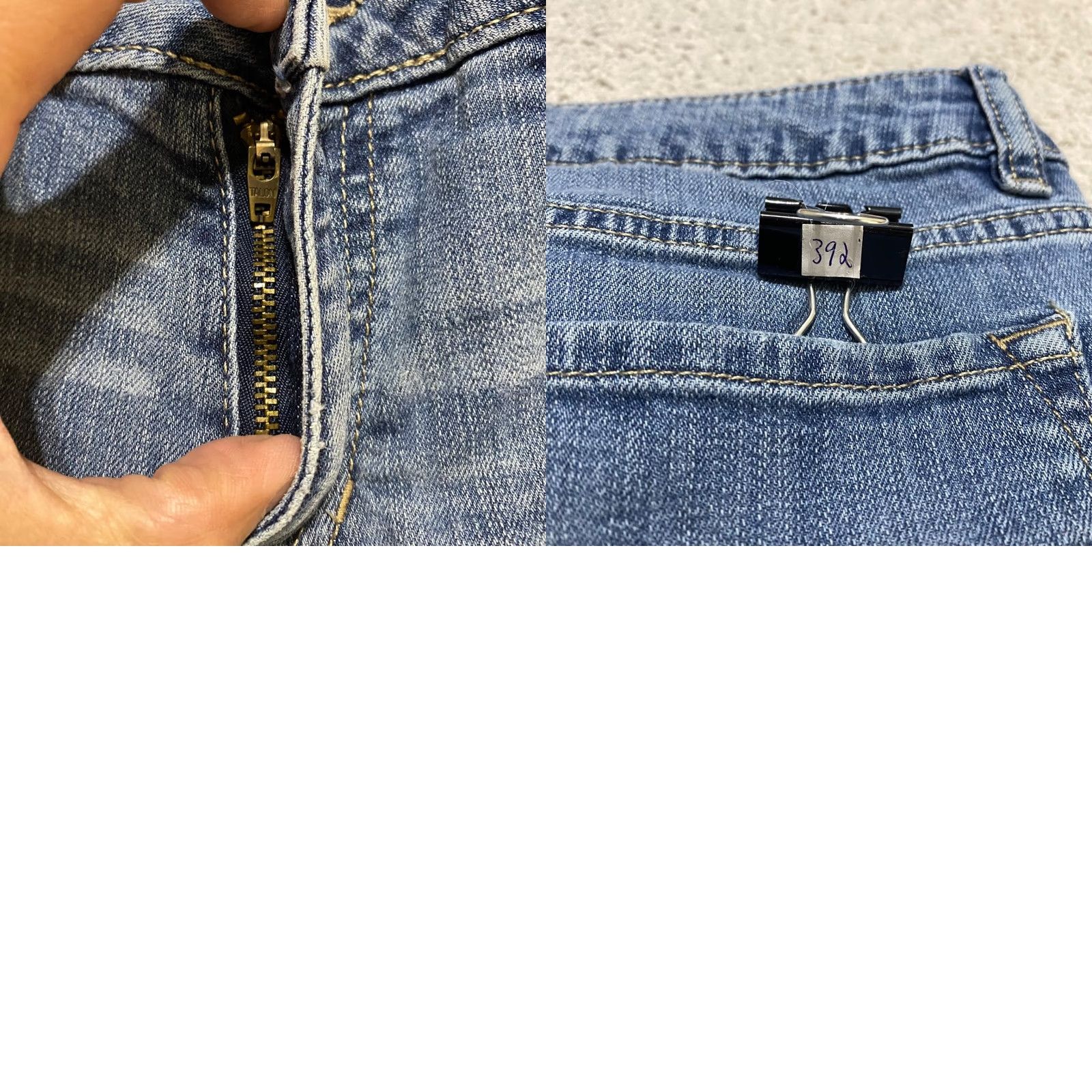 Apt. 9 Apt. 9 Womens 8 Bermuda Shorts Blue Denim Inseam 12" Mid Rise Distressed 5-Pocket Denim Bermuda Womens Size 8 Blue Modern Casual Shorts Womens Size 30" / US 8 / IT 44 - 8 Thumbnail