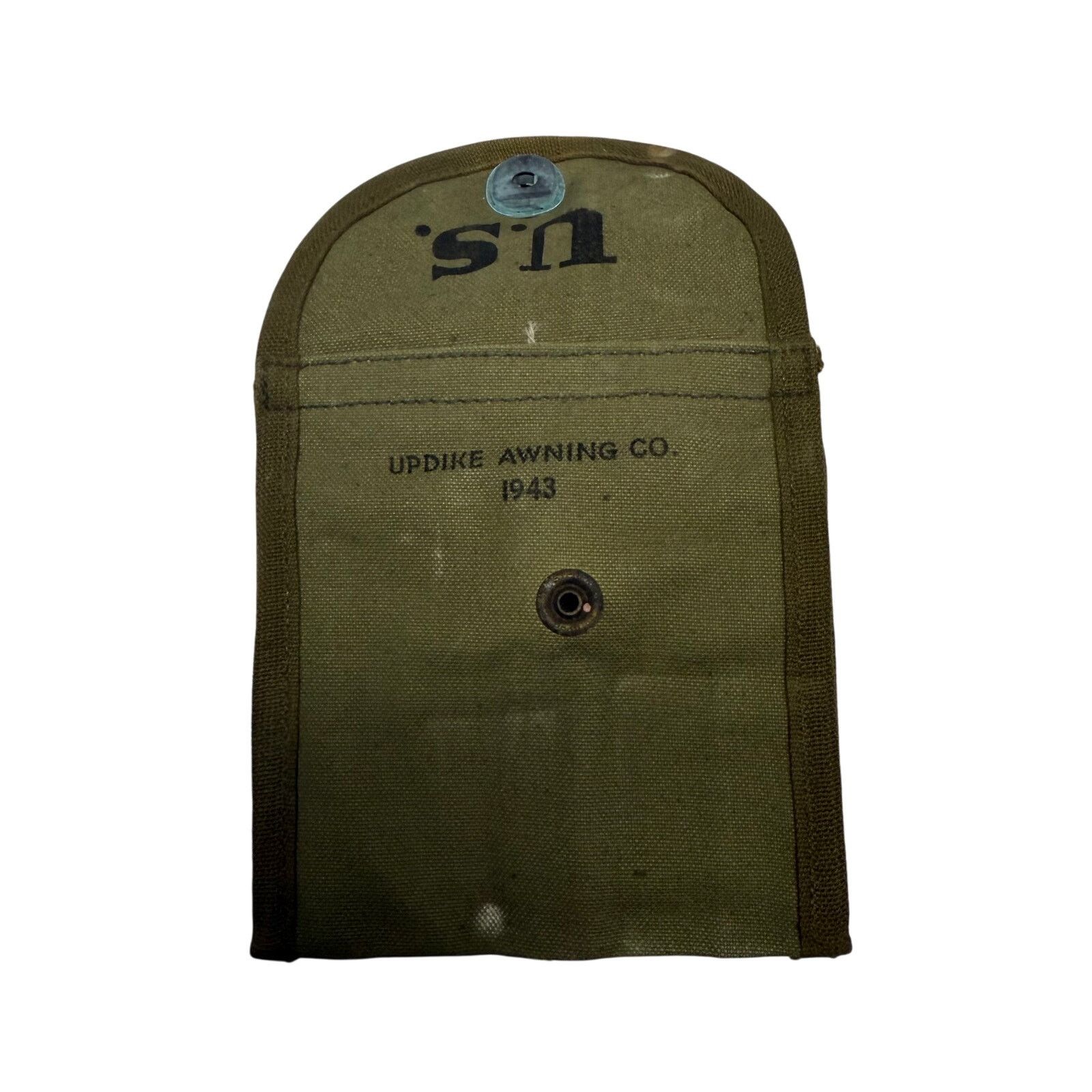 Vintage Ww2 M1 Carbine Pouch For Belt 1943 Dated Updike Awning Co. Size ONE SIZE - 1 Thumbnail