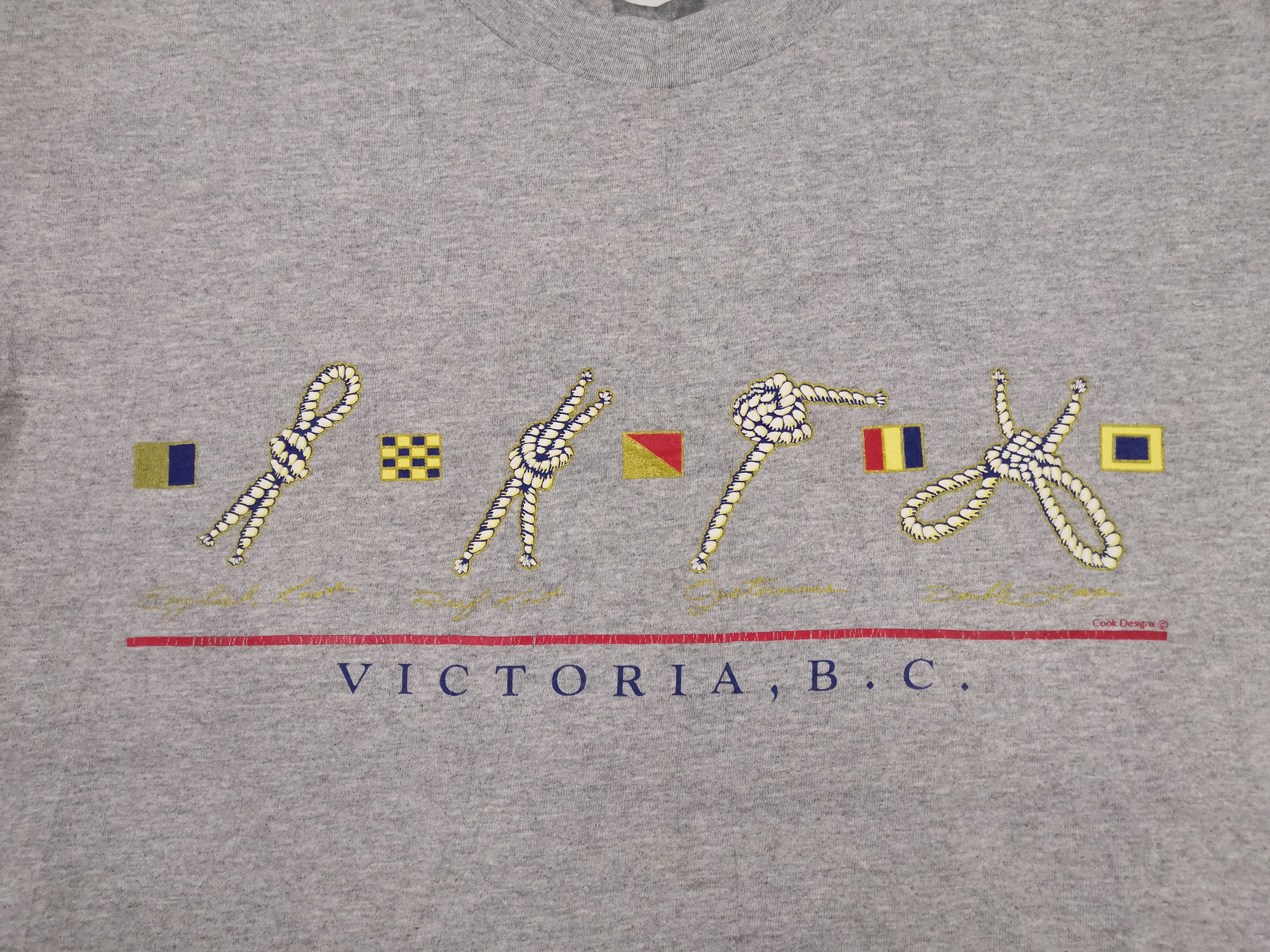 Vintage Vintage 90s Victoria BC T-shirt Victoria Crewneck Tee Size US M / EU 48-50 / 2 - 3 Thumbnail