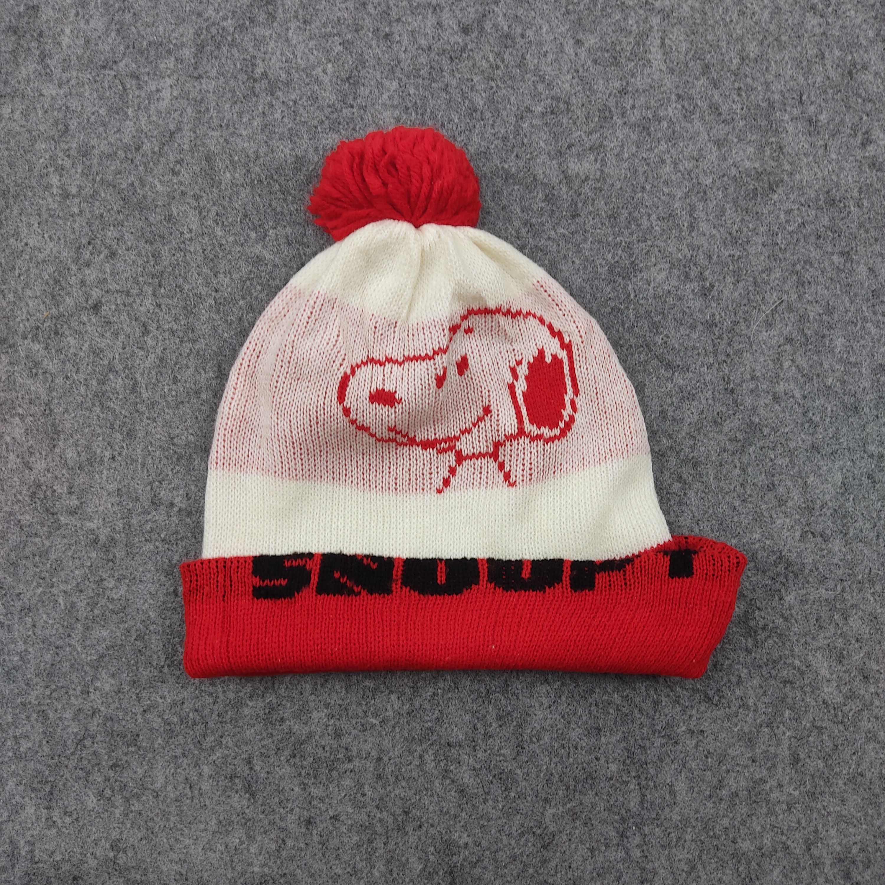 Anime × Peanuts × Vintage Vintage Snoopy Beanie / Snow Hat / Snow Cap Size ONE SIZE - 3 Thumbnail