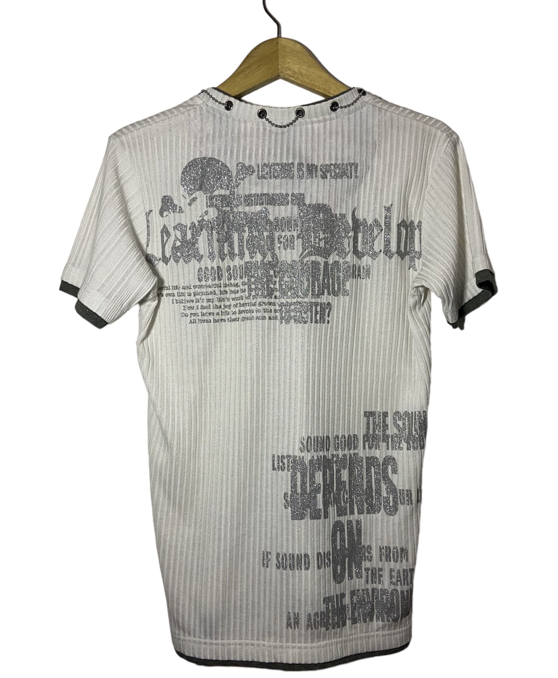 If Six Was Nine × Japanese Brand × Le Grande Bleu (L.G.B.) Vintage Clash Poem y2k styled Size US L / EU 52-54 / 3 - 2 Thumbnail