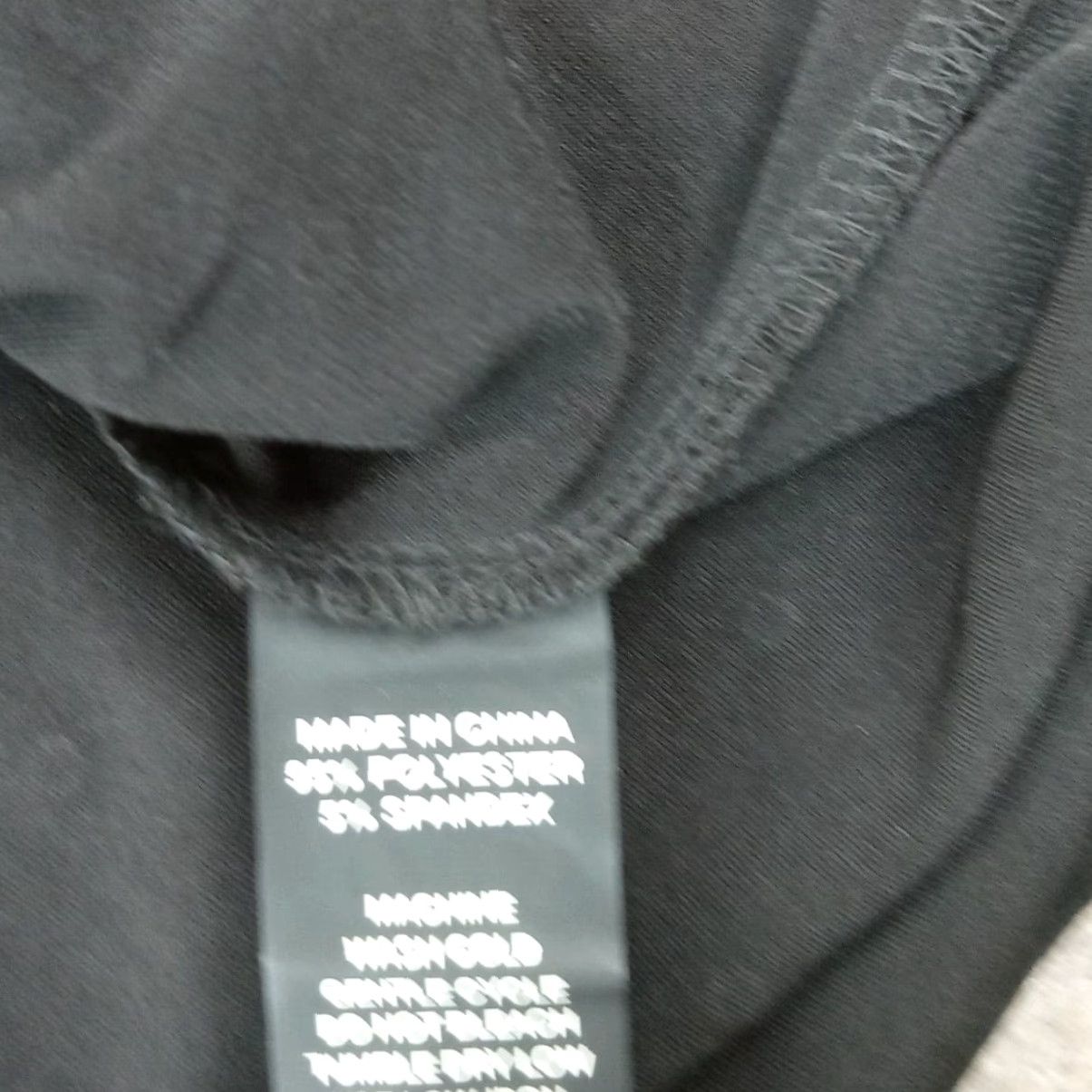 Vince Camuto Vince Camuto Women's Black Blouse Large 3/4 Sleeves Rhinestone Stretch Top Size L / US 10 / IT 46 - 6 Thumbnail