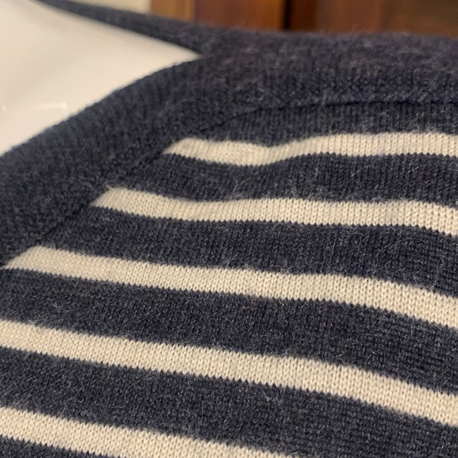 S.N.S. Herning S.N.S. Herning Denmark fisherman Breton knit boatneck Size L / US 10 / IT 46 - 5 Thumbnail