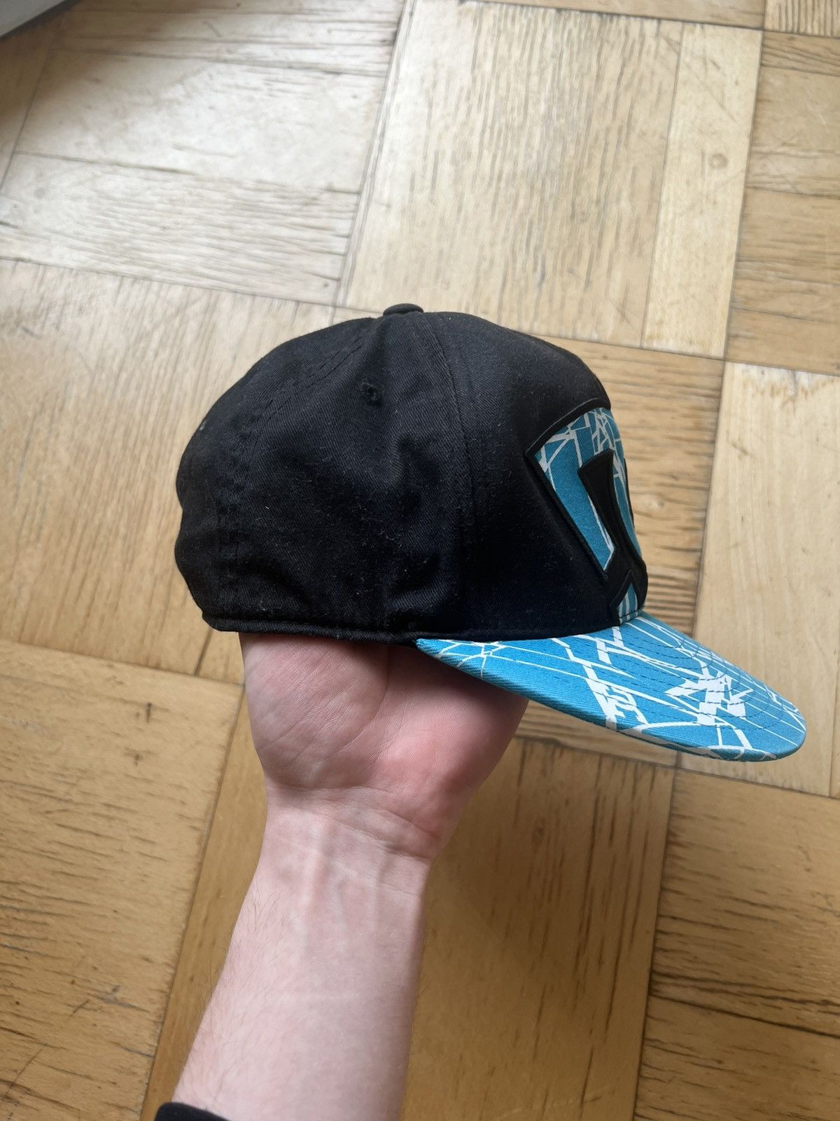 DC × Vintage Rap Blue DC Shoes Cap Size ONE SIZE - 2 Thumbnail