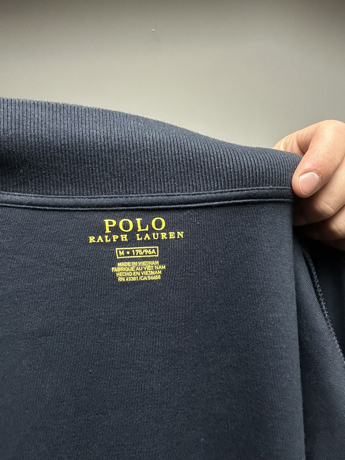 Polo Ralph Lauren Mens Zip Hoodie Polo Ralph Lauren Oldmoney Avantgarde Size US M / EU 48-50 / 2 - 5 Thumbnail