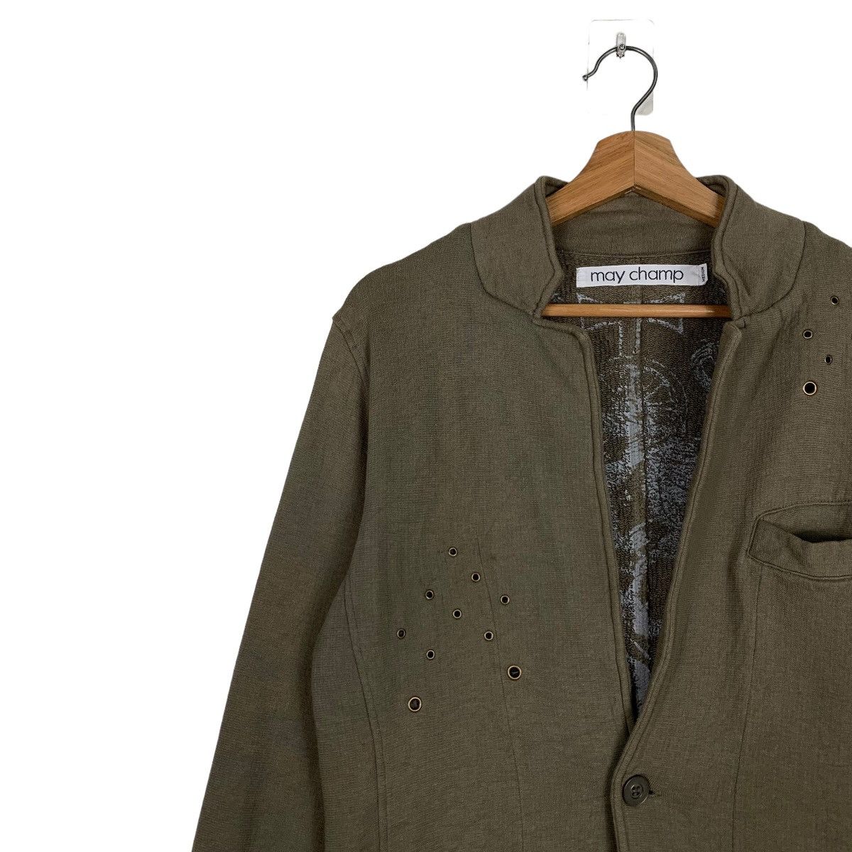 Japanese Brand MAY CHAMP Studded Casual Jacket #0184-C9 Size US M / EU 48-50 / 2 - 7 Thumbnail