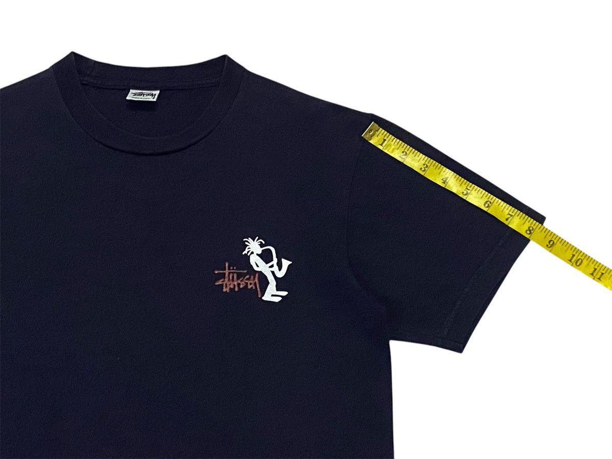 Stussy × Vintage Vintage Stussy Rasta Dark Blue Shirt Size US M / EU 48-50 / 2 - 12 Thumbnail