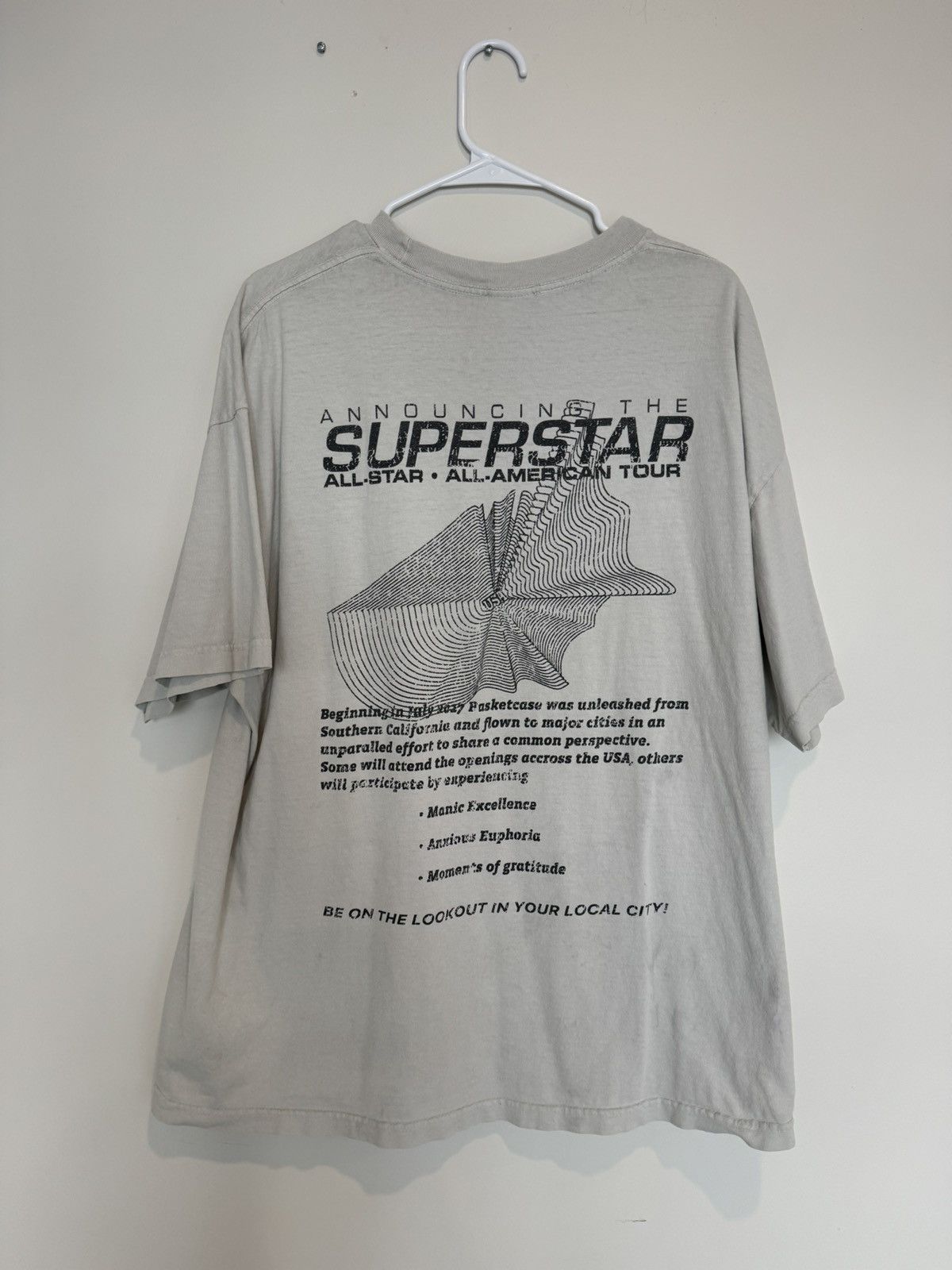 basketcase gallery Manic Excellence White Tee Size US XL / EU 56 / 4 - 2 Thumbnail