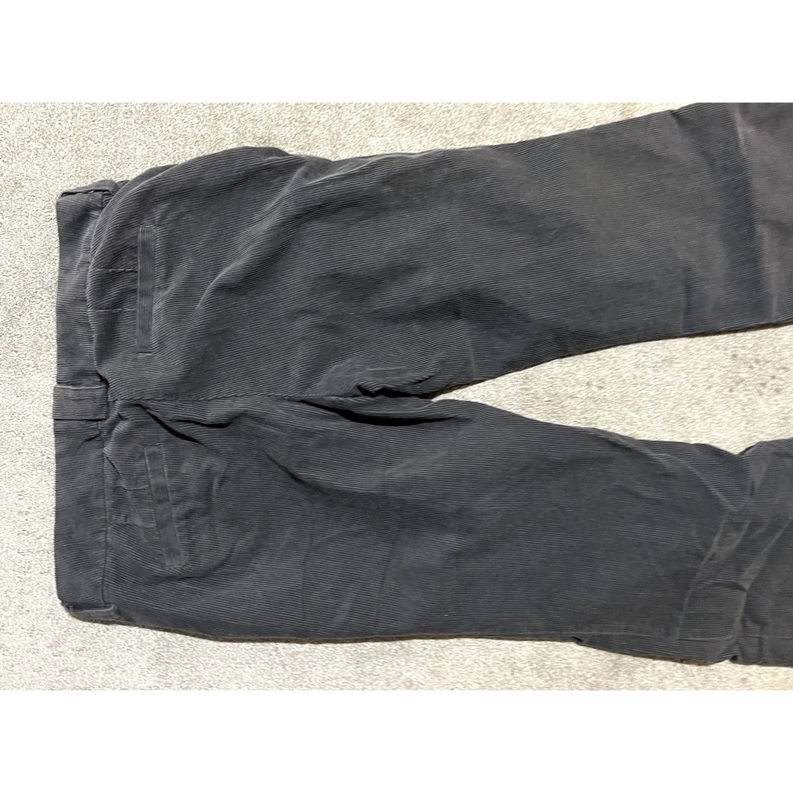 J.Crew J.Crew Pants Womens 8 Gray Y2K Corduroy Wide Leg City Fit Dress Trousers Fall Size 30" / US 8 / IT 44 - 4 Thumbnail
