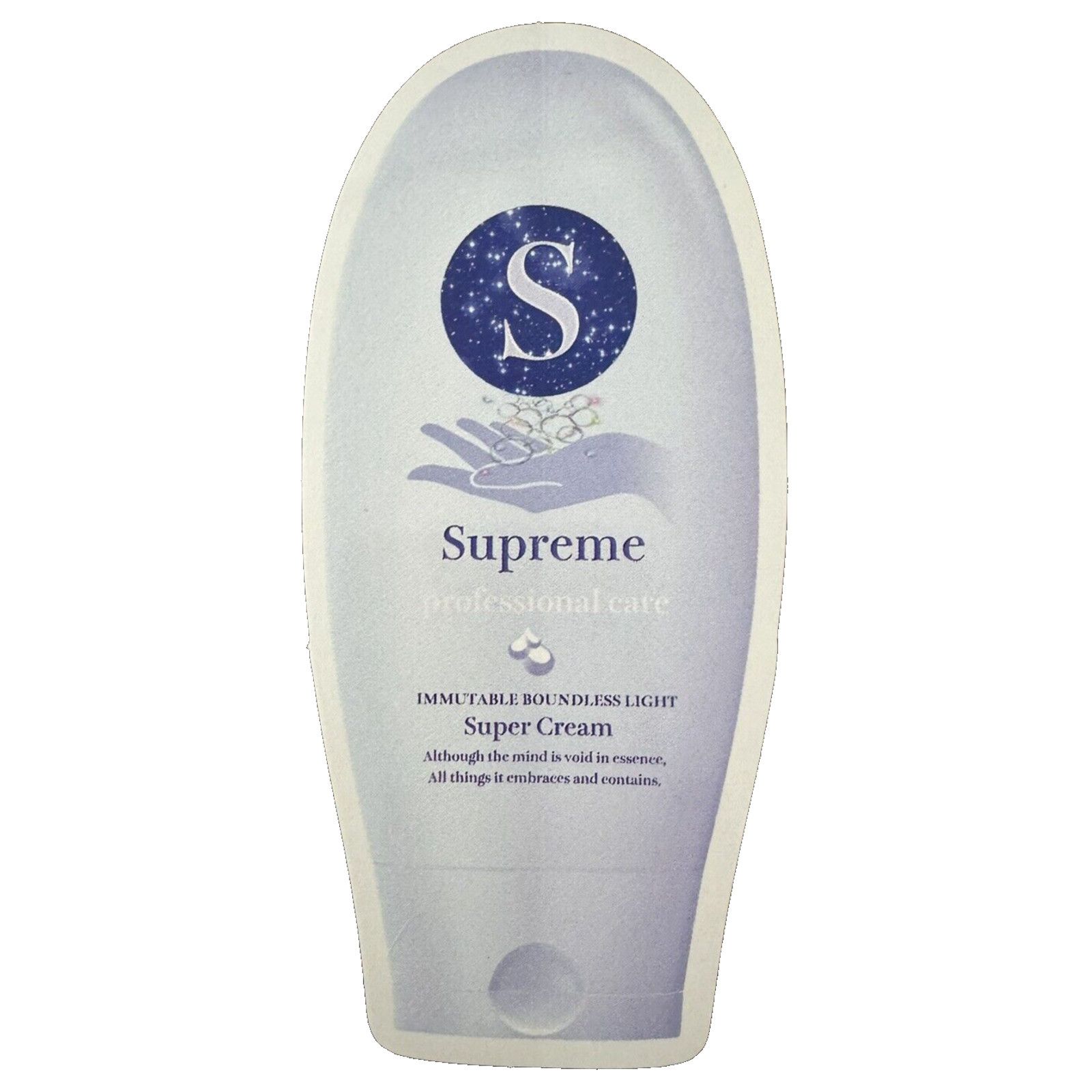 Supreme Supreme Super Cream Soap Sticker FW19 Authentic Brand New Size ONE SIZE - 1 Thumbnail