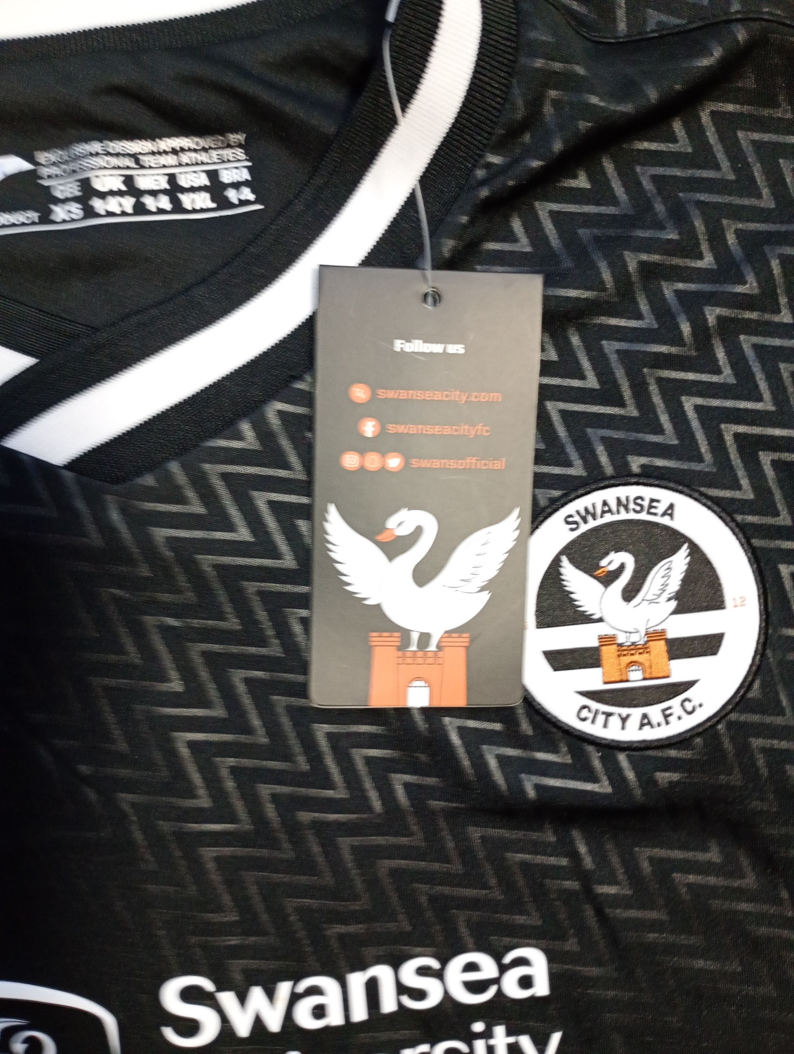 Joma Joma Swansea City AFC Away NWT Jersey 2021-2022 Size US XS / EU 42 / 0 - 10 Thumbnail