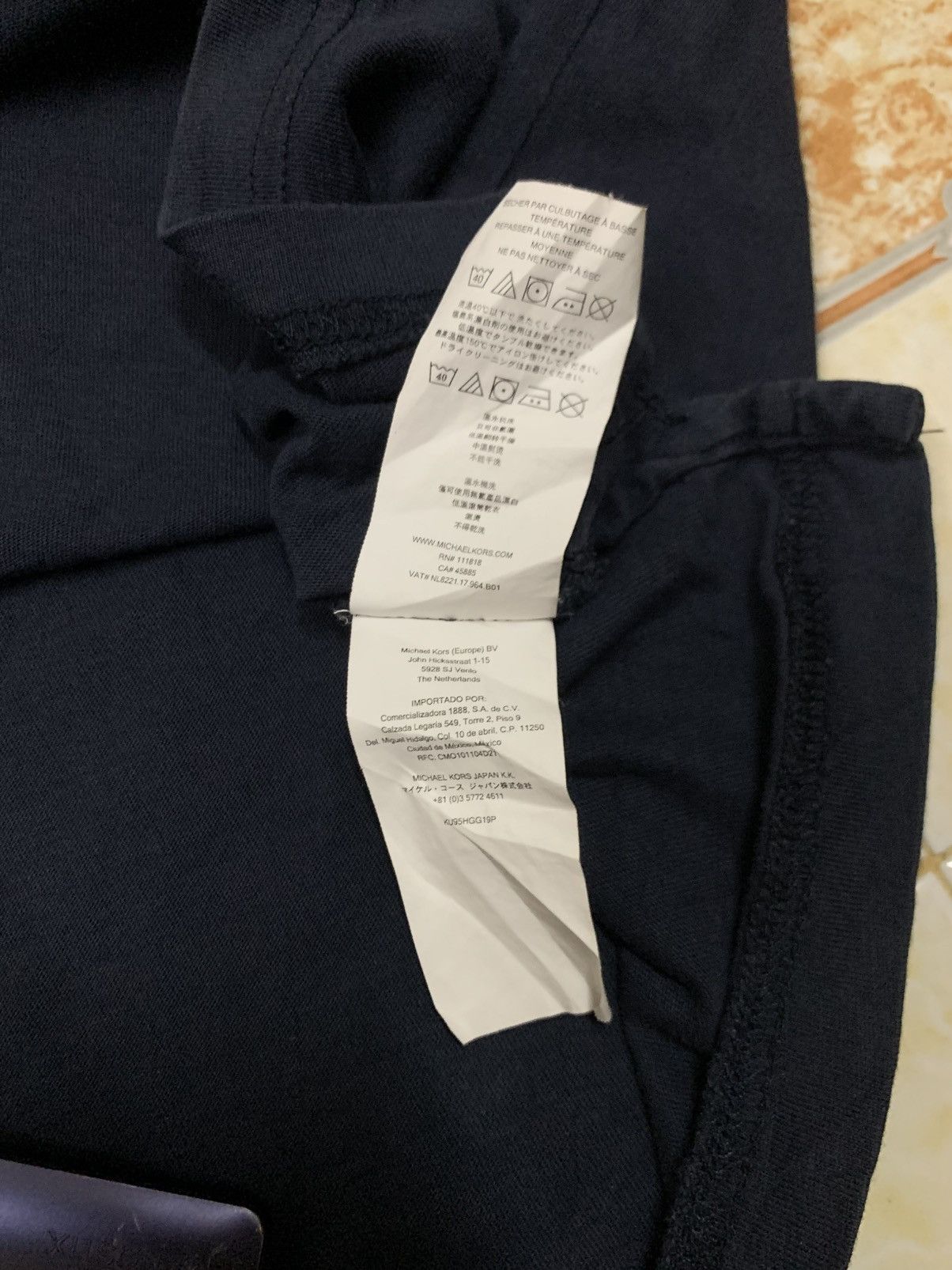 Michael Kors Michael Kors Big Logo Polo Size US L / EU 52-54 / 3 - 5 Thumbnail