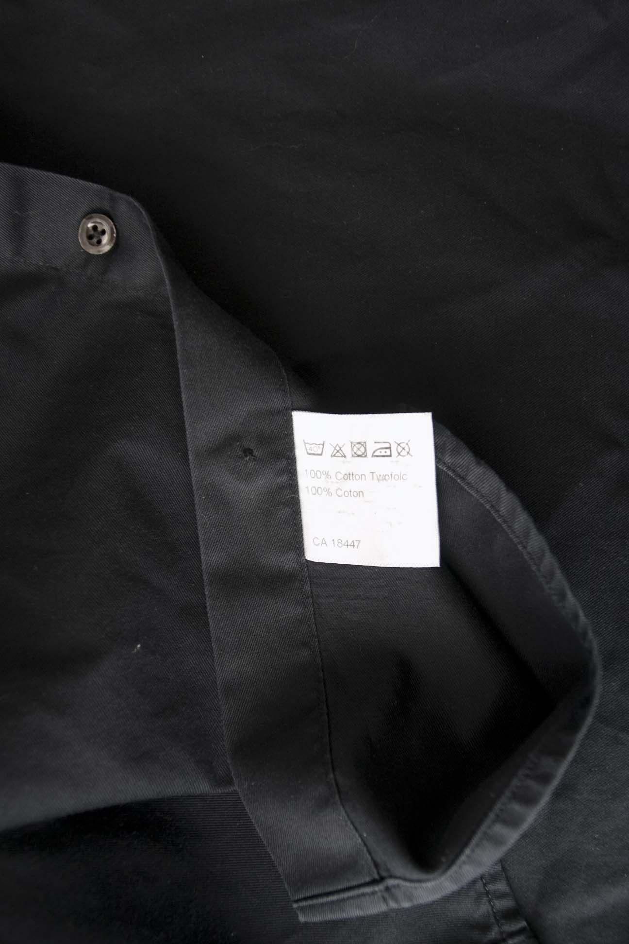 Strenstroms Stenstroms Shirt Fitted Body Size 16.5/42 Black Size 42R - 5 Thumbnail