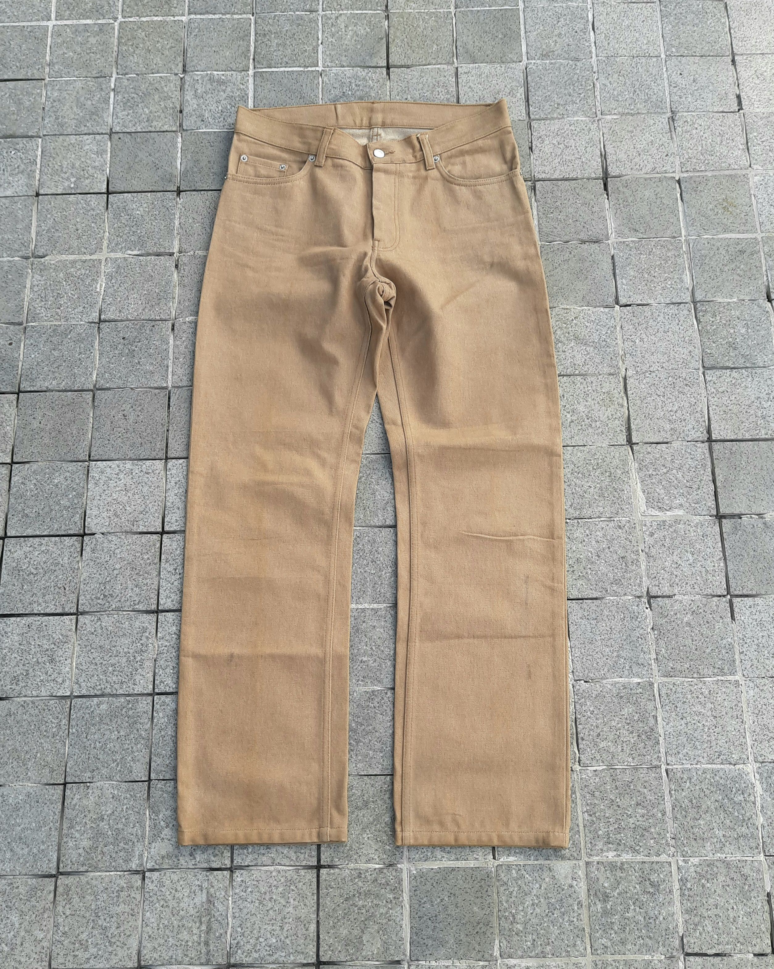 Helmut Lang Helmut Lang 00's Classic Raw Denim Size US 33 - 1 Thumbnail