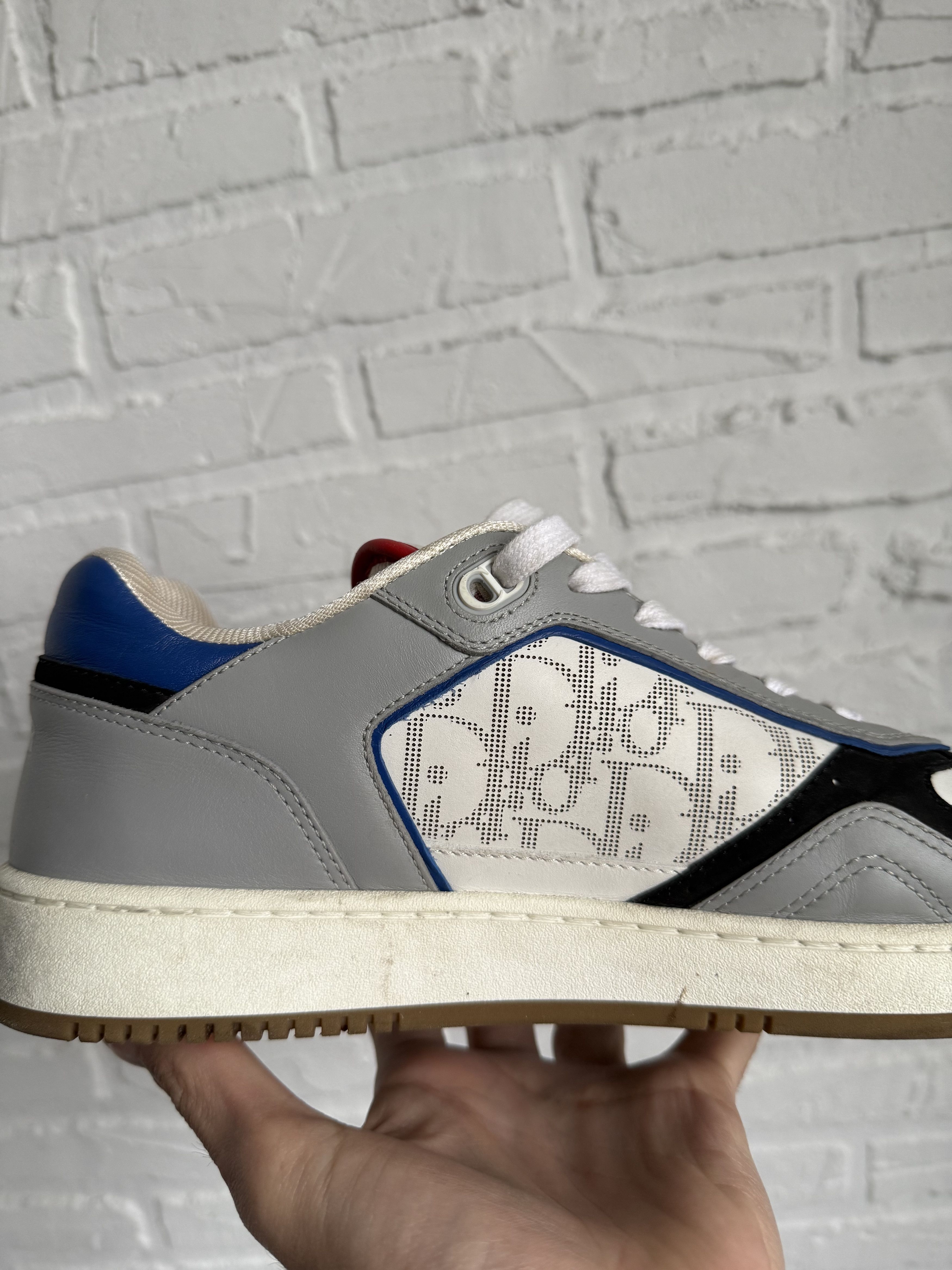 Dior Dior B27 white gray low sneakers Size US 11 / EU 44 - 15 Thumbnail
