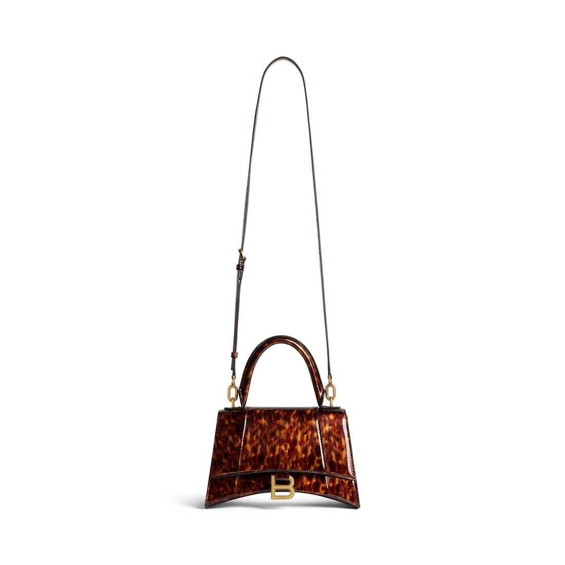 Balenciaga o1la1rc1a0925 Size: OS / Hourglass Small Handbag Tortoise Size ONE SIZE - 5 Thumbnail