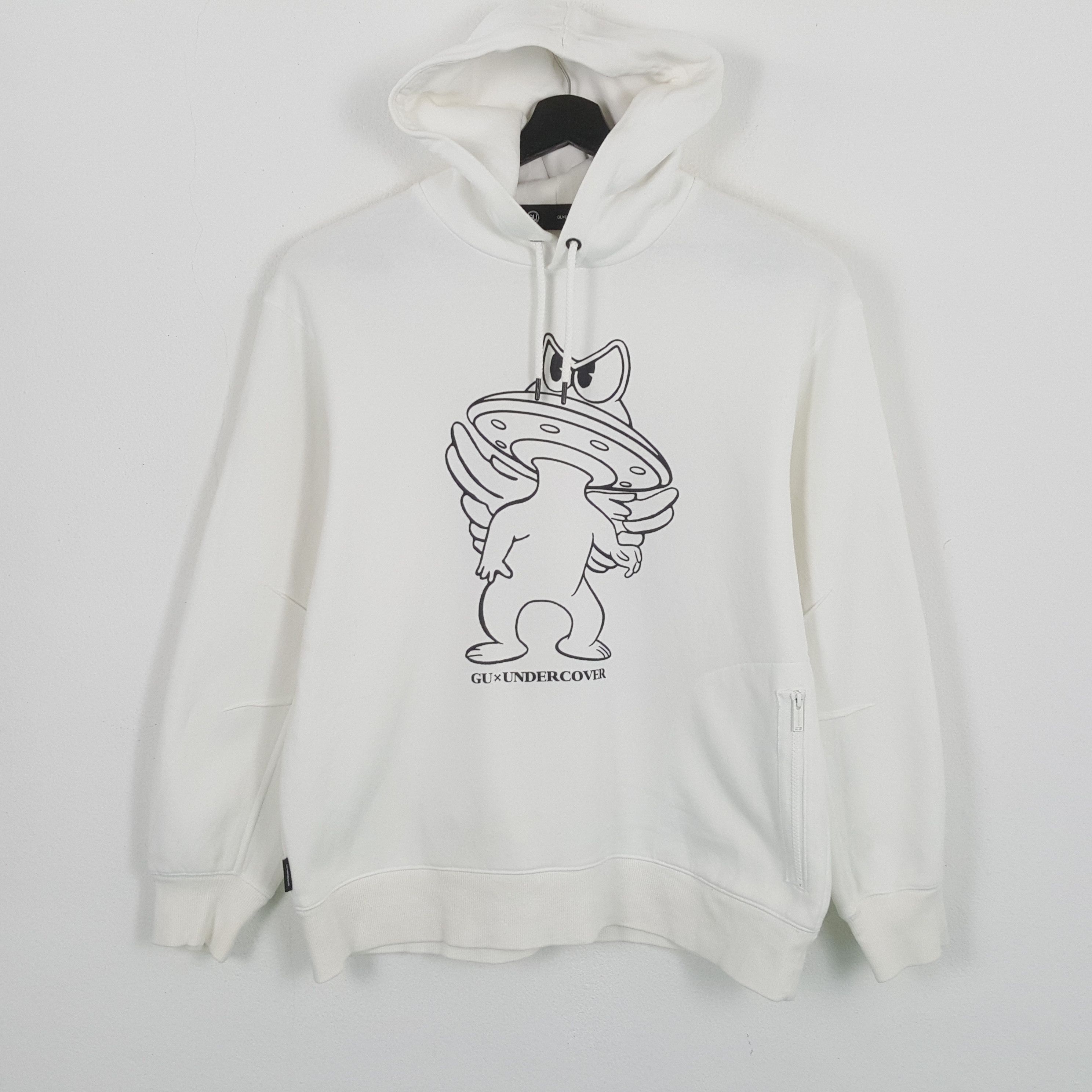 GU × Undercover × Vintage GU x UNDERCOVER Japanese Brand Designer Custom Art Hoodies Size US L / EU 52-54 / 3 - 3 Thumbnail