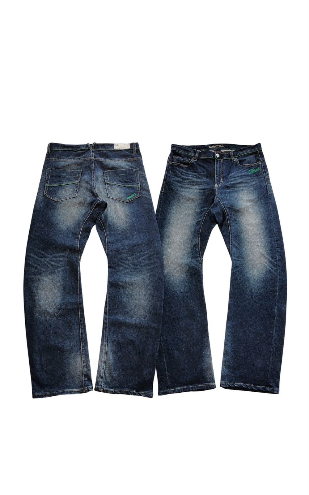 Element Element Skateboards Bowlegged Denim Jeans Size US 33 - 1 Thumbnail