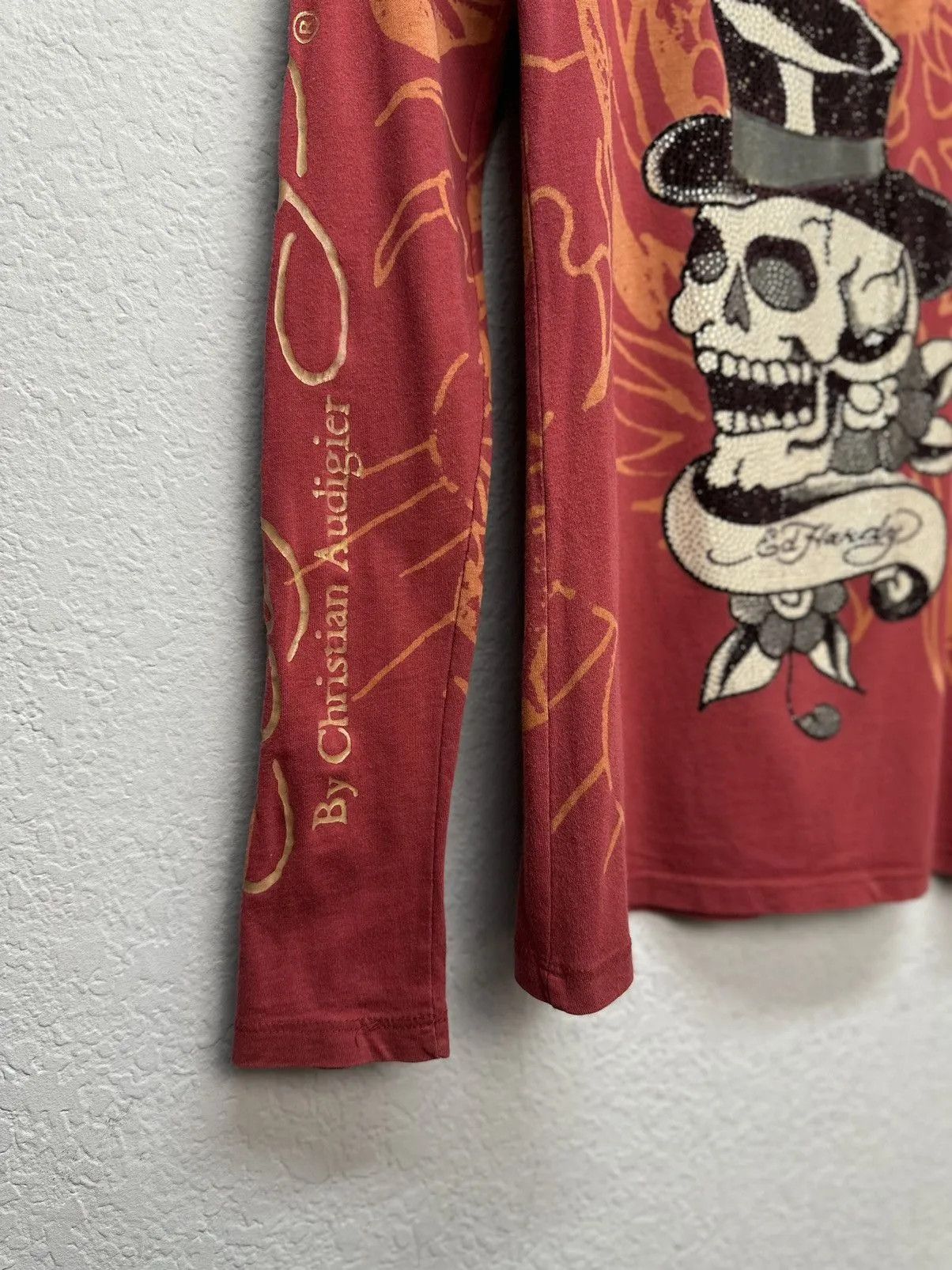 14th Addiction Christian Audigier Longsleeve Shirt Ed Hardy Vintage Y2K Size US S / EU 44-46 / 1 - 10 Thumbnail