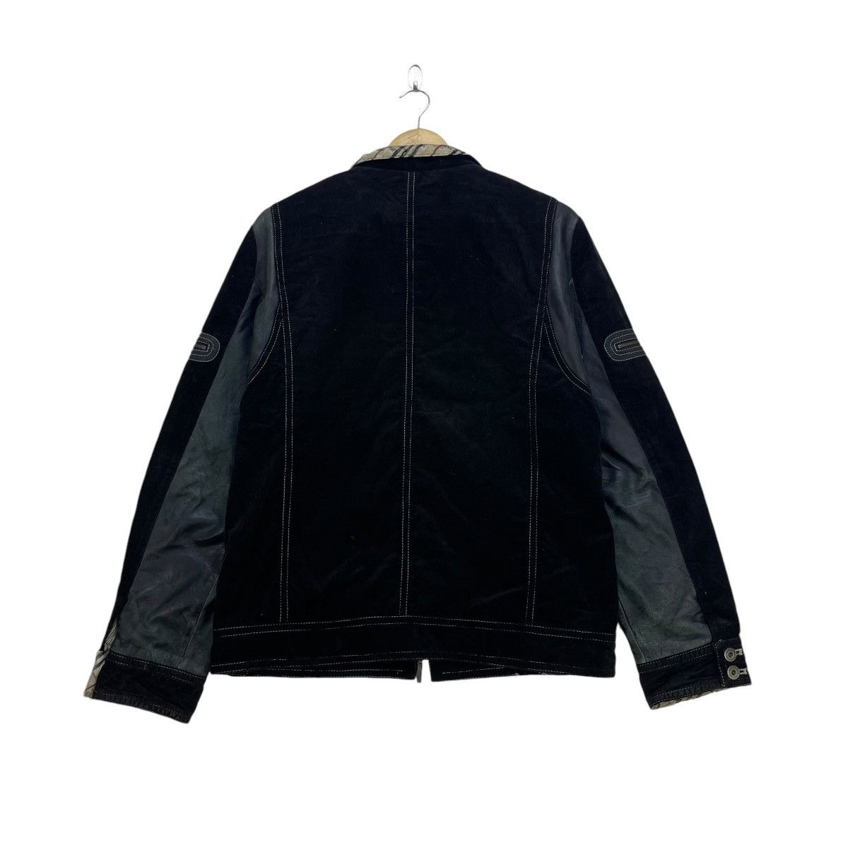 Vintage Burberry Black Label Leather Jacket