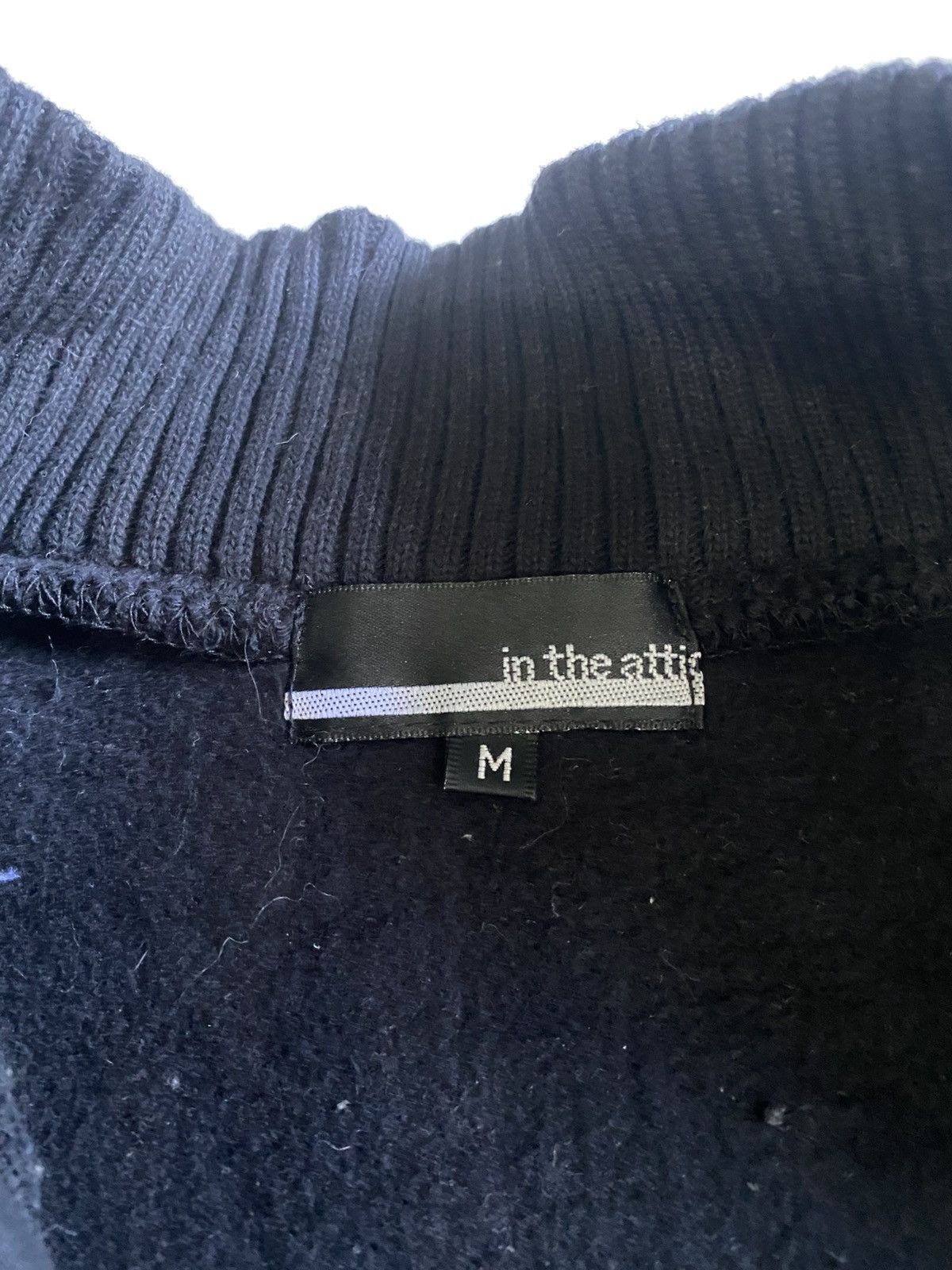 In The Attic Vintage In the Attic Dept Never mind zip up Sweaters Size US M / EU 48-50 / 2 - 7 Thumbnail