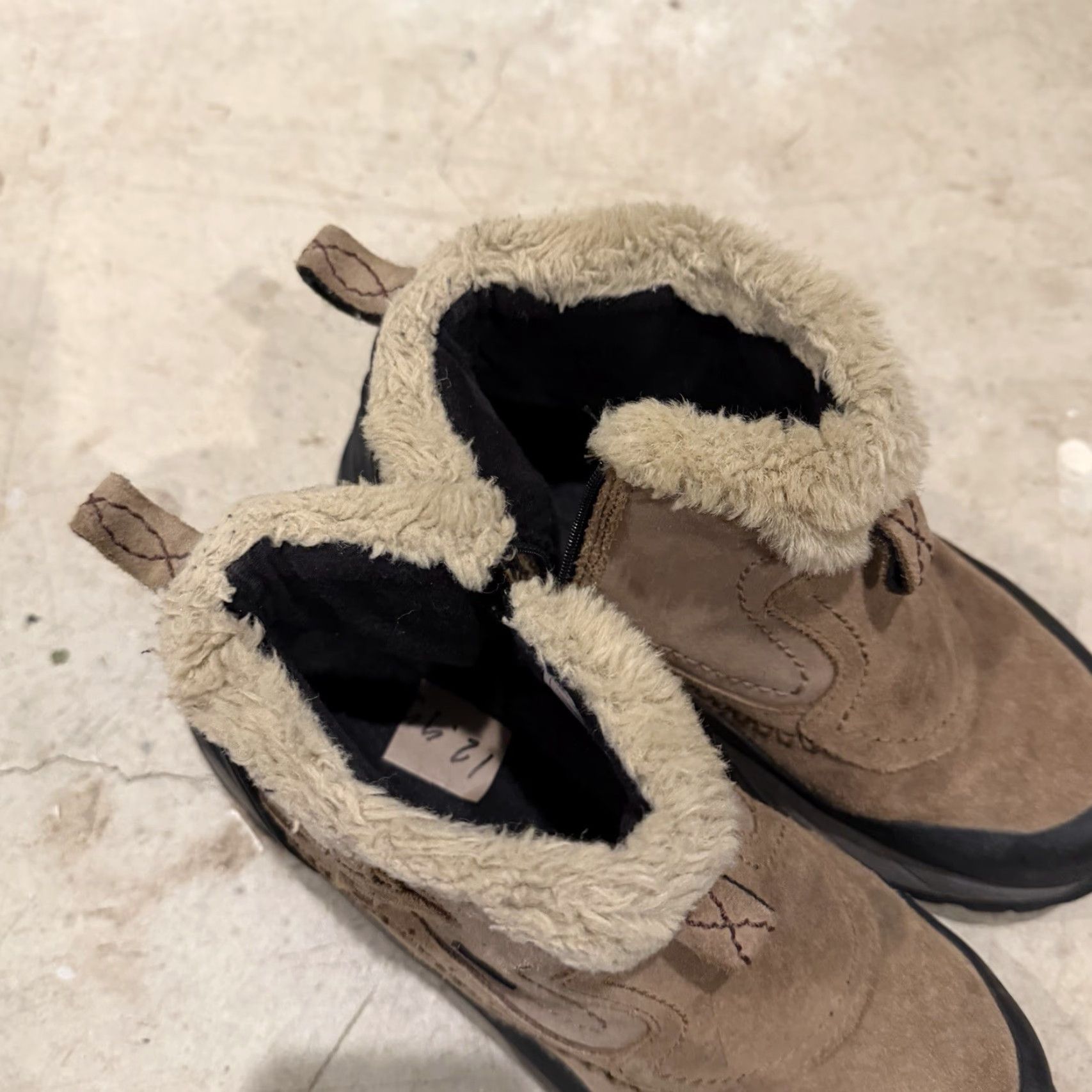 Merrell Merrell Sleet 6 Hiking Boots Waterproof Bracken Womens 7 Boots Waterproof Winter Snow Fur Trim Ankle Suede Faux Fur Lining Women/Womens 7 Size US 7 / IT 37 - 3 Thumbnail