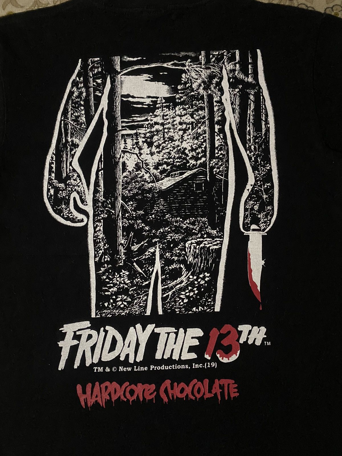 Chocolate Vintage Friday the 13th X Hardcore Chocolate Movie Tee Size US S / EU 44-46 / 1 - 4 Thumbnail