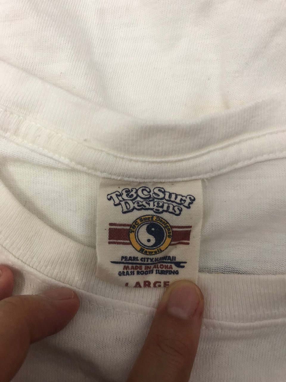 Vintage Vintage T&C Surf t shirt made in aloha Size US L / EU 52-54 / 3 - 10 Thumbnail