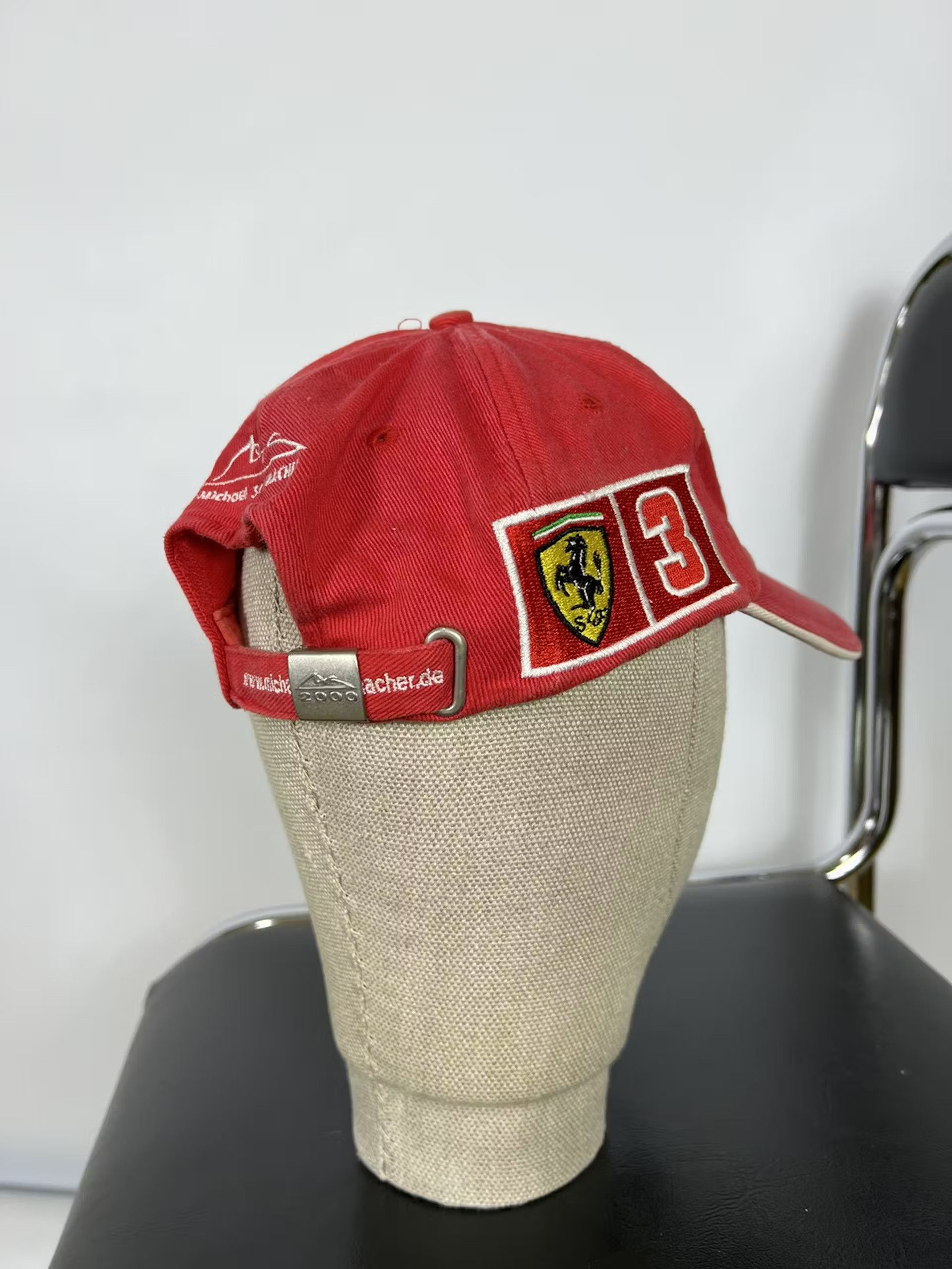 Ferrari × Vintage Vintage Ferrari racing baseball cap Michael Schumacher 2000 Size ONE SIZE - 5 Thumbnail