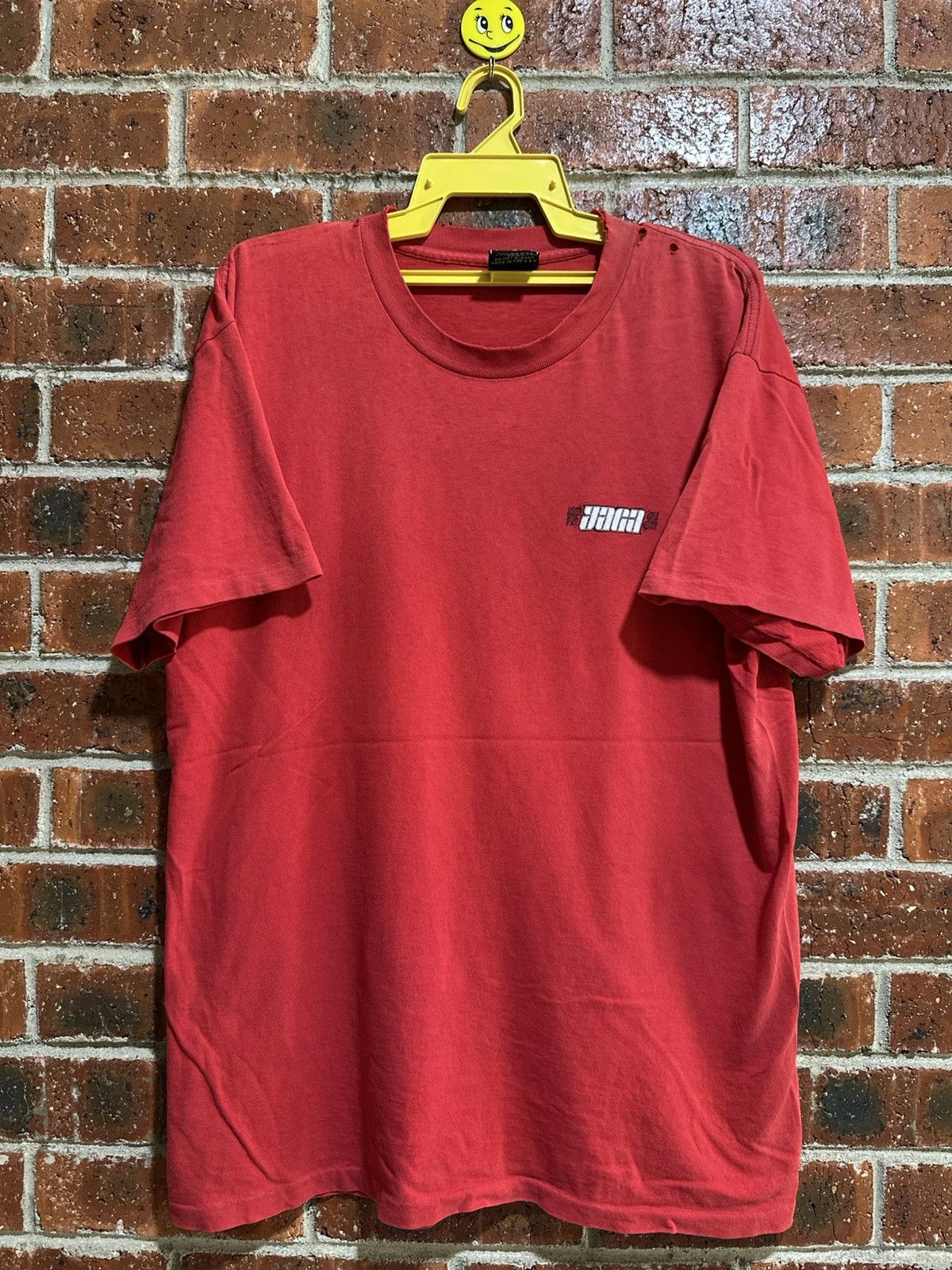 Vintage Thrashed Vintage Yaga Faded Tee Size US L / EU 52-54 / 3 - 3 Thumbnail