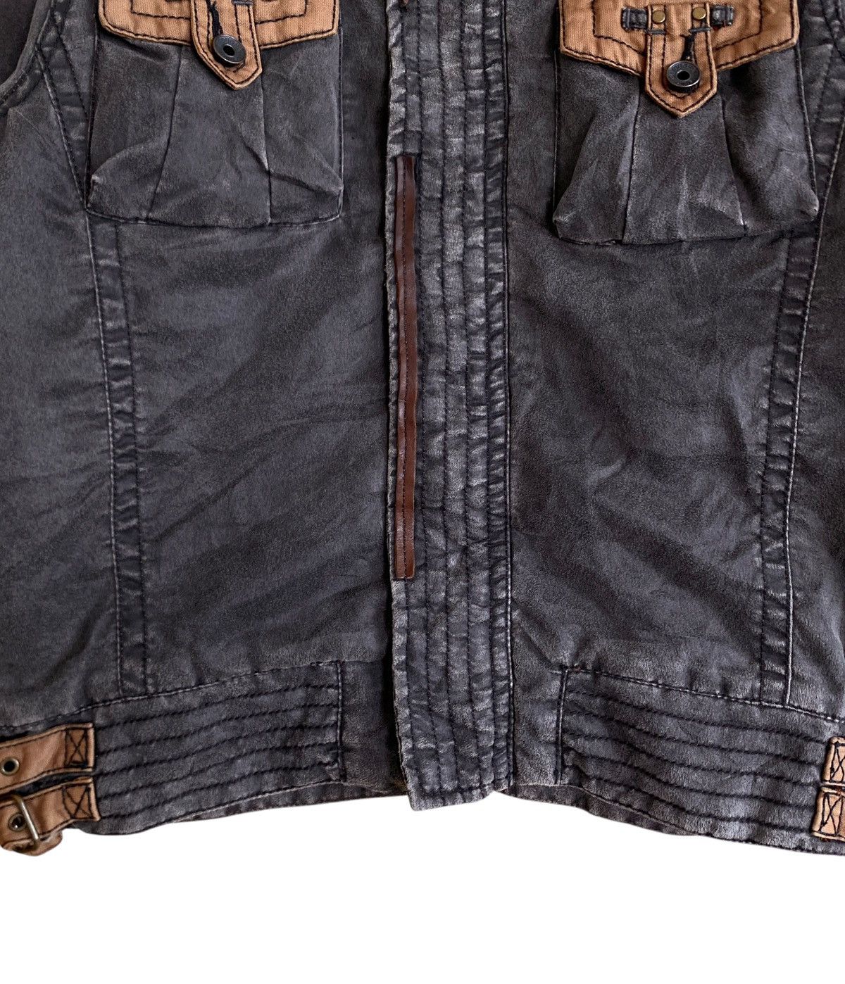 Japanese Brand Rare Design Vintage Tough Jeansmith Tactical Jacket 2000s Size US M / EU 48-50 / 2 - 11 Thumbnail