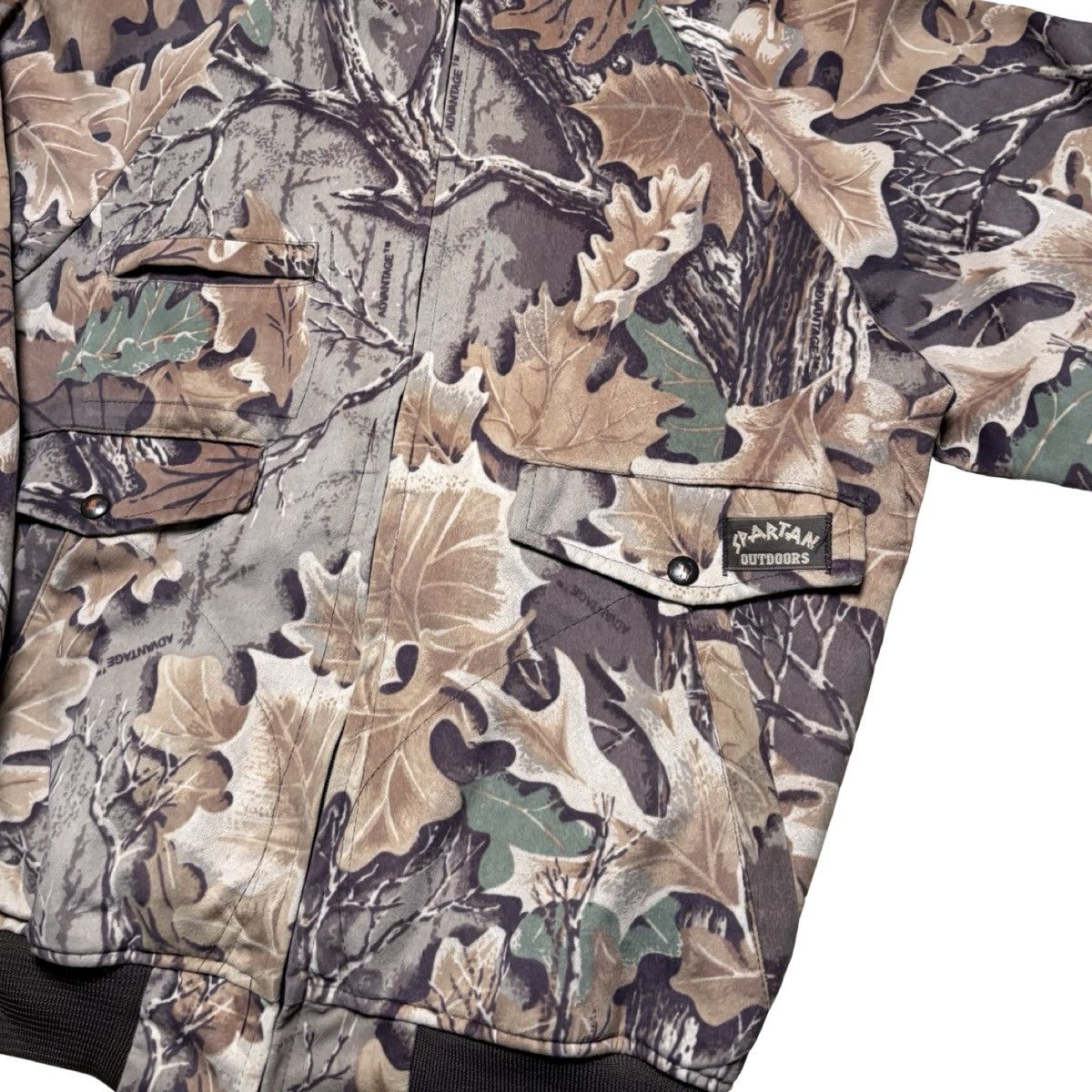 Other VTG Spartan Jacket Brown Realtree Camo Button Bomber 90s Size US S / EU 44-46 / 1 - 2 Thumbnail