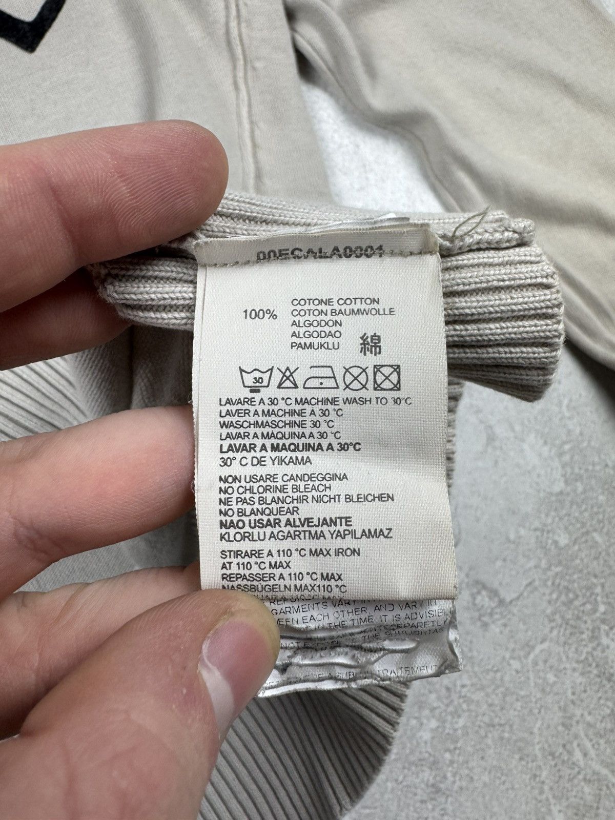 Diesel Vintage Diesel Snoweagles Light Zip Beige Sweater Y2K Size US L / EU 52-54 / 3 - 14 Thumbnail