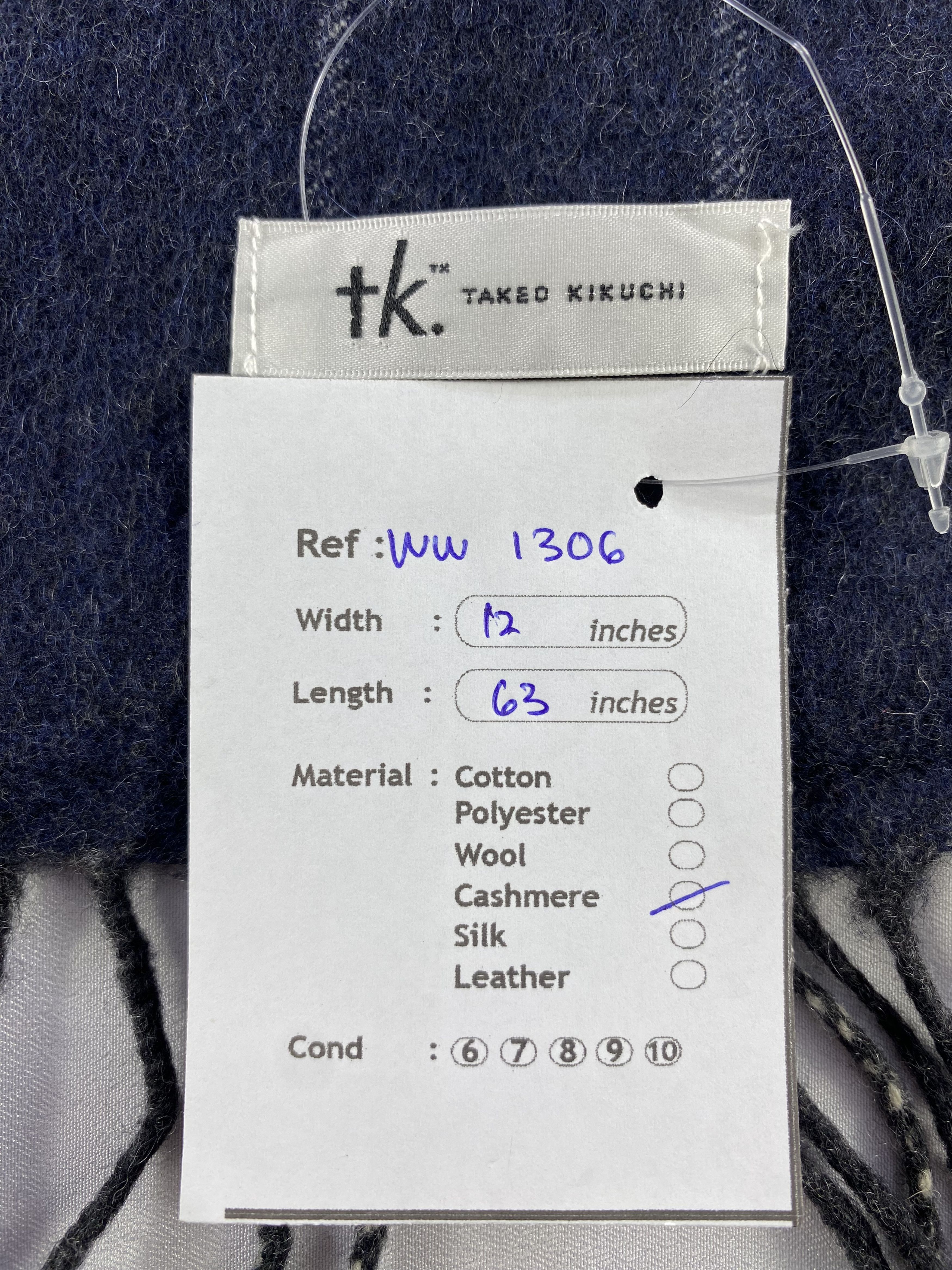 Takeo Kikuchi Takeo Kikuchi Scarf / Muffler / Neckwear - WW1306 Size ONE SIZE - 5 Thumbnail