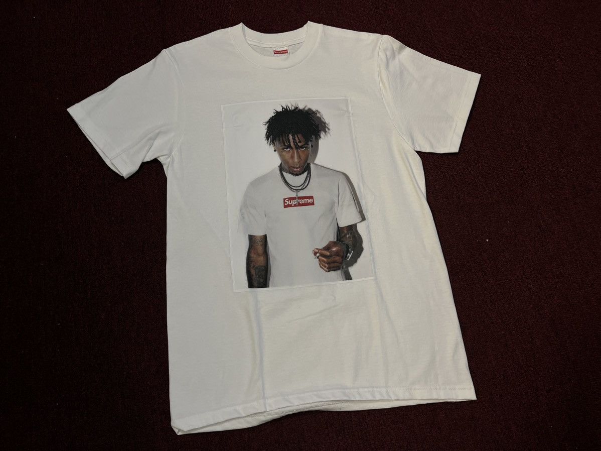 image of Supreme X Nba Youngboy Tee White, Men's (Size Small)